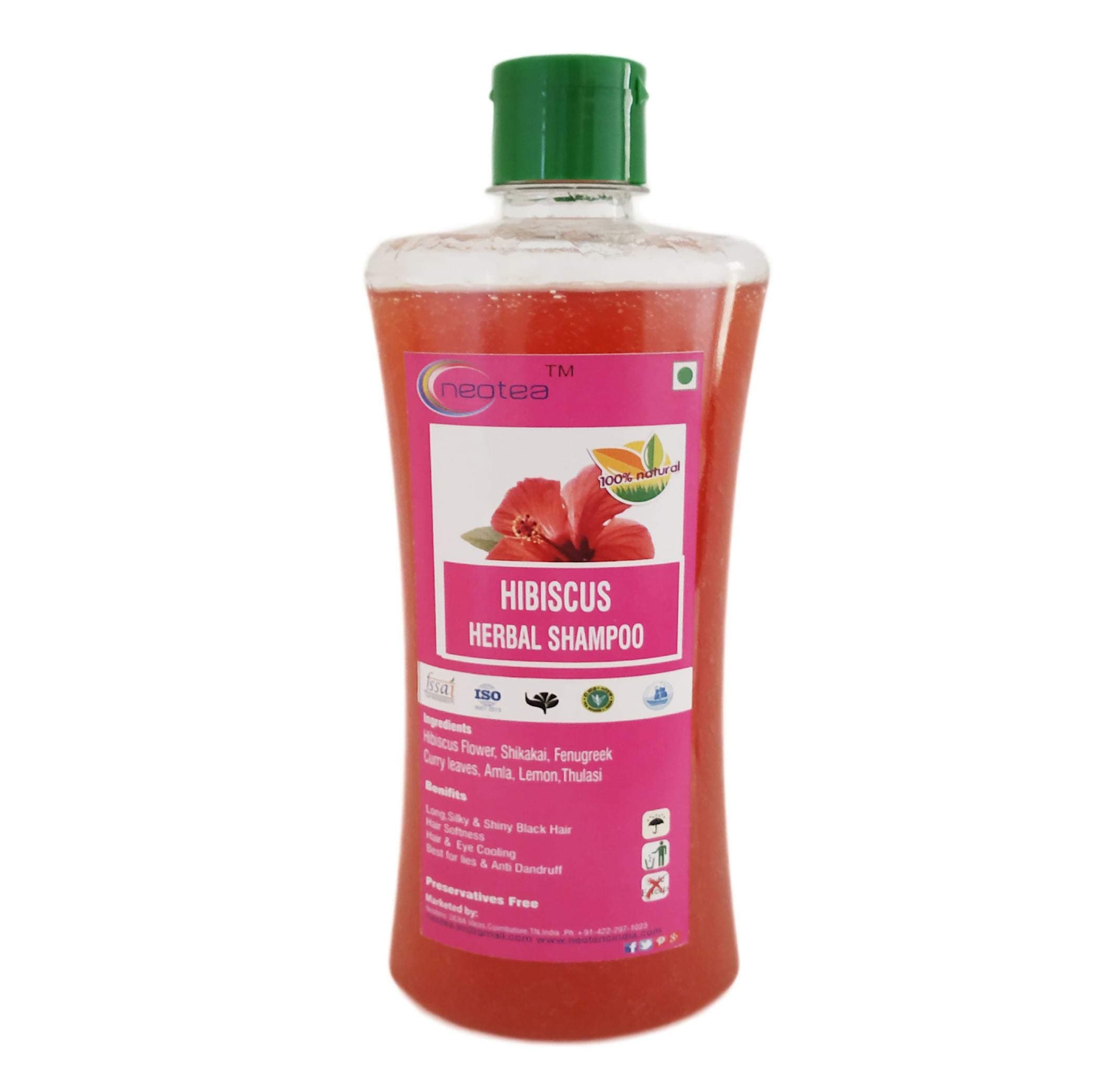 Neotea Hibiscus Herbal Shampoo 500ml