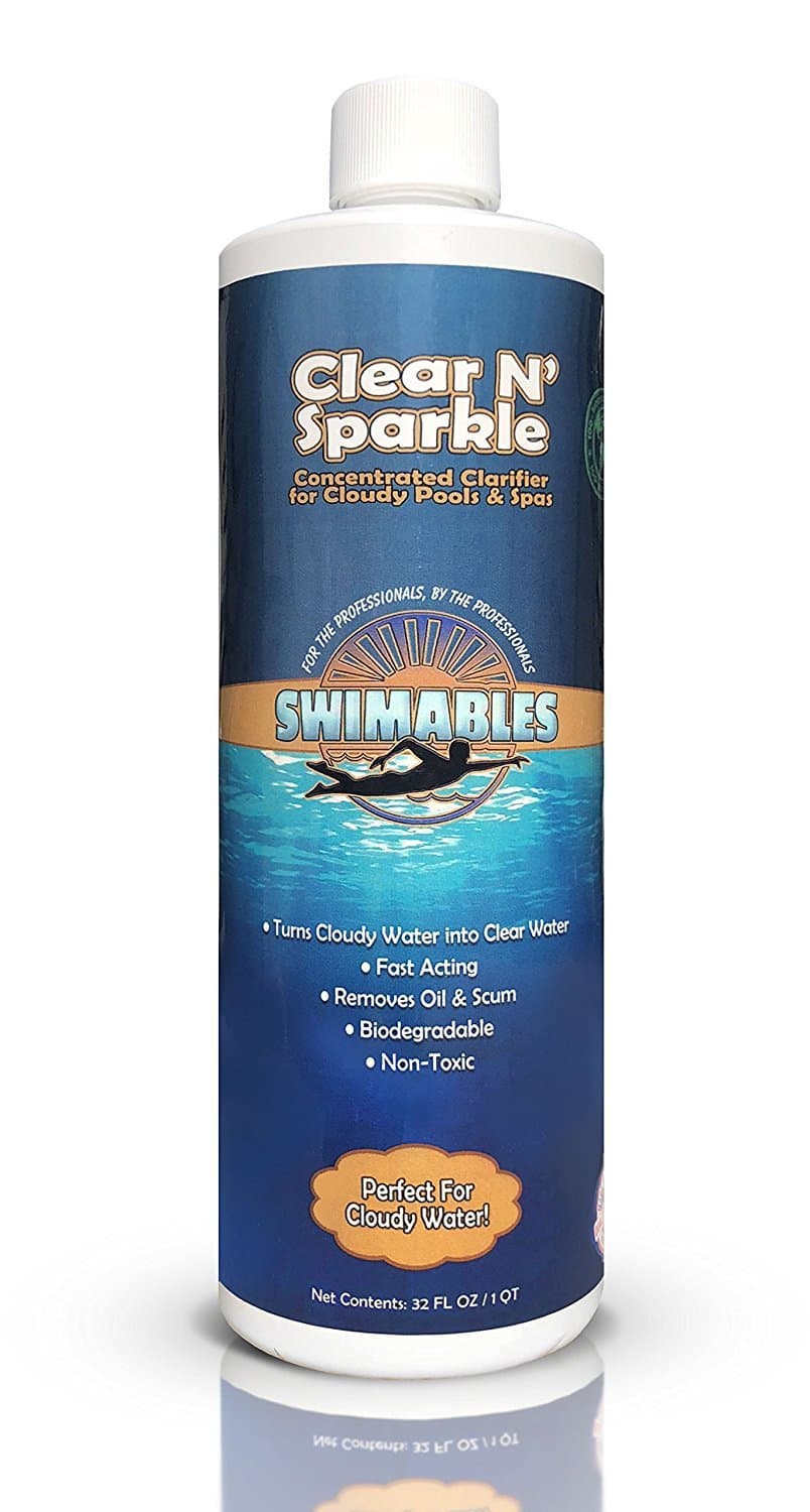 Highly Concentrated Clarifier for Pools and Spas - 32 oz