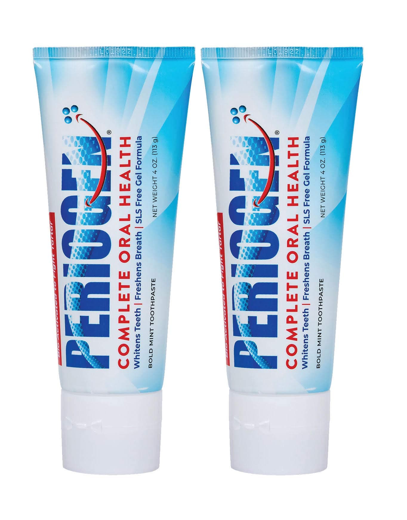 Periogen Toothpaste - SLS Free - Plaque & Tartar Control Formula 2-Pack