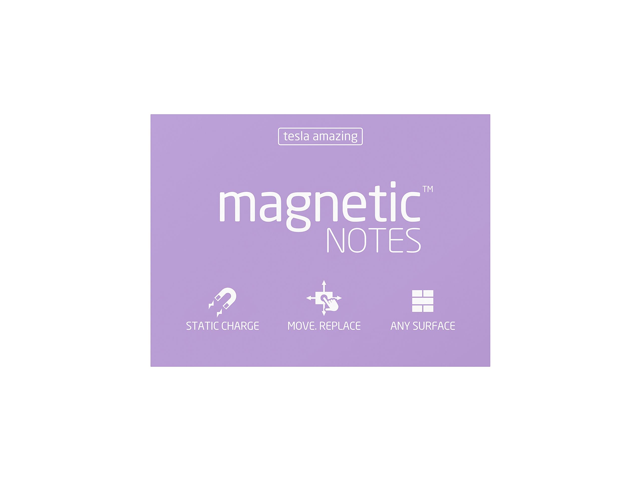 Tesla Amazing Magnetic Notes M-size (100x74) mm (Pastel Pearl)