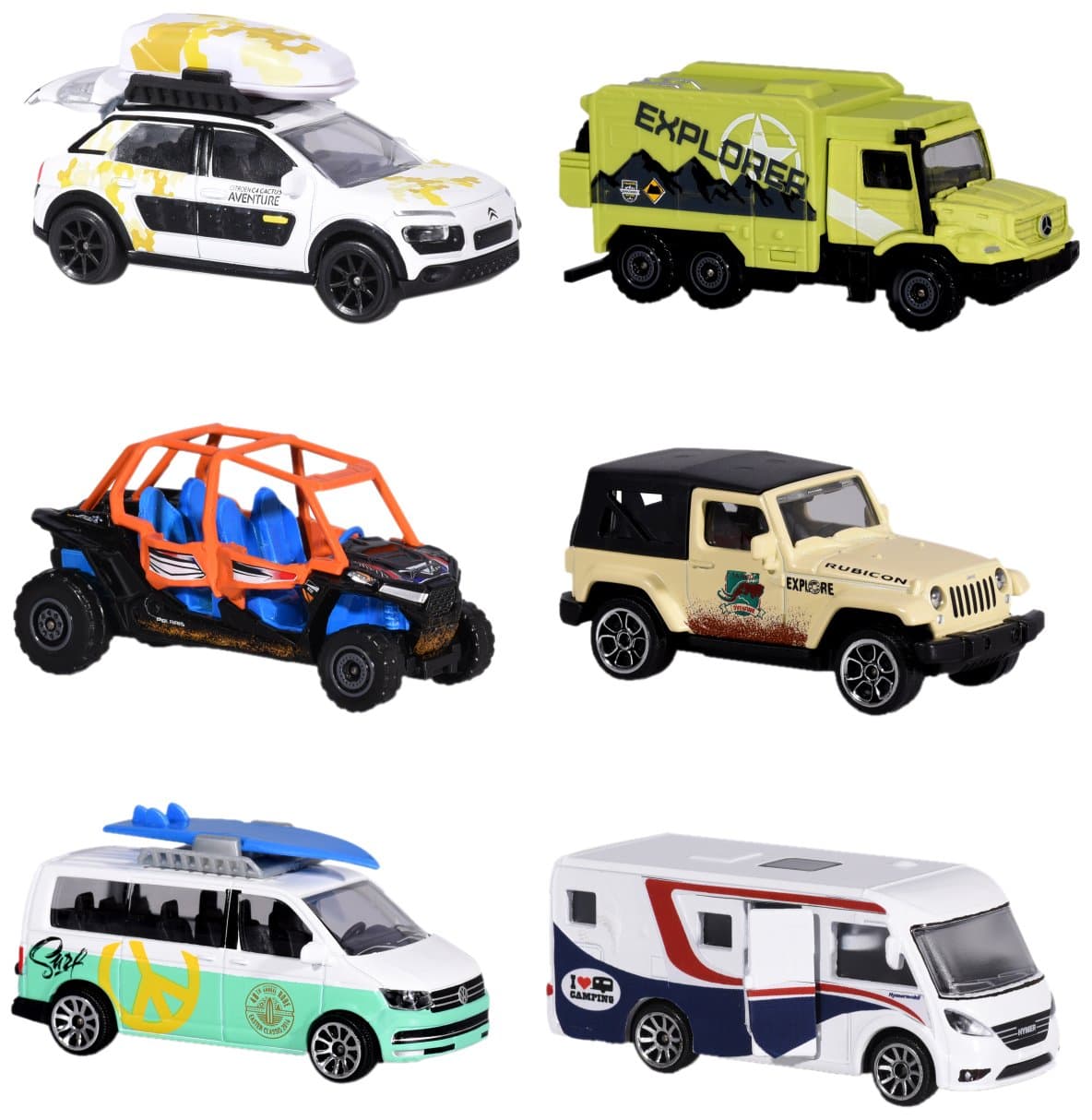 Dickie Majorette Die Cast 212057601 Explorer Explorer Mini Car Vehicle Assorted Models, 7.5 cm