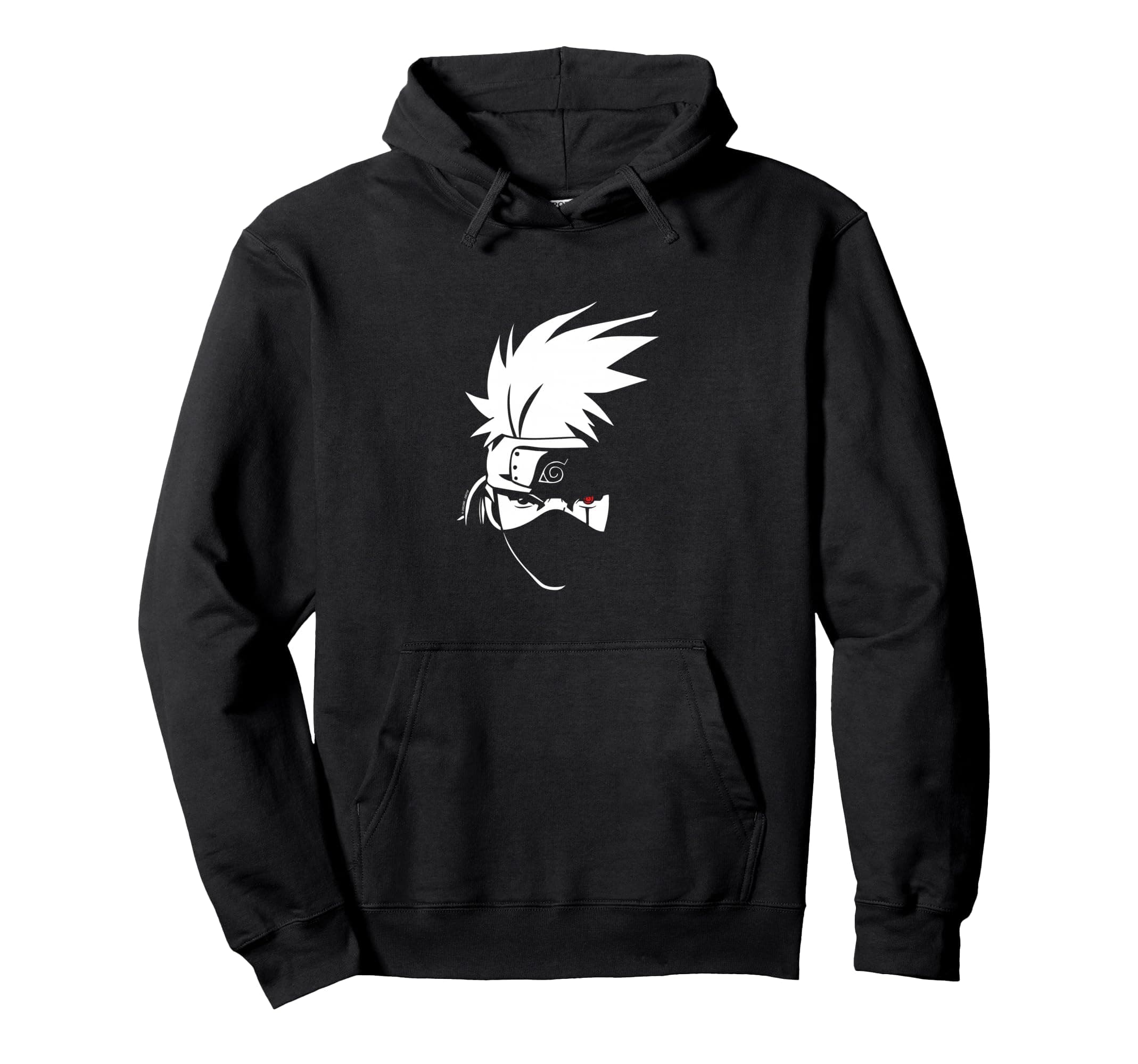 Shippuden Kakashi Head Anime Pullover Hoodie