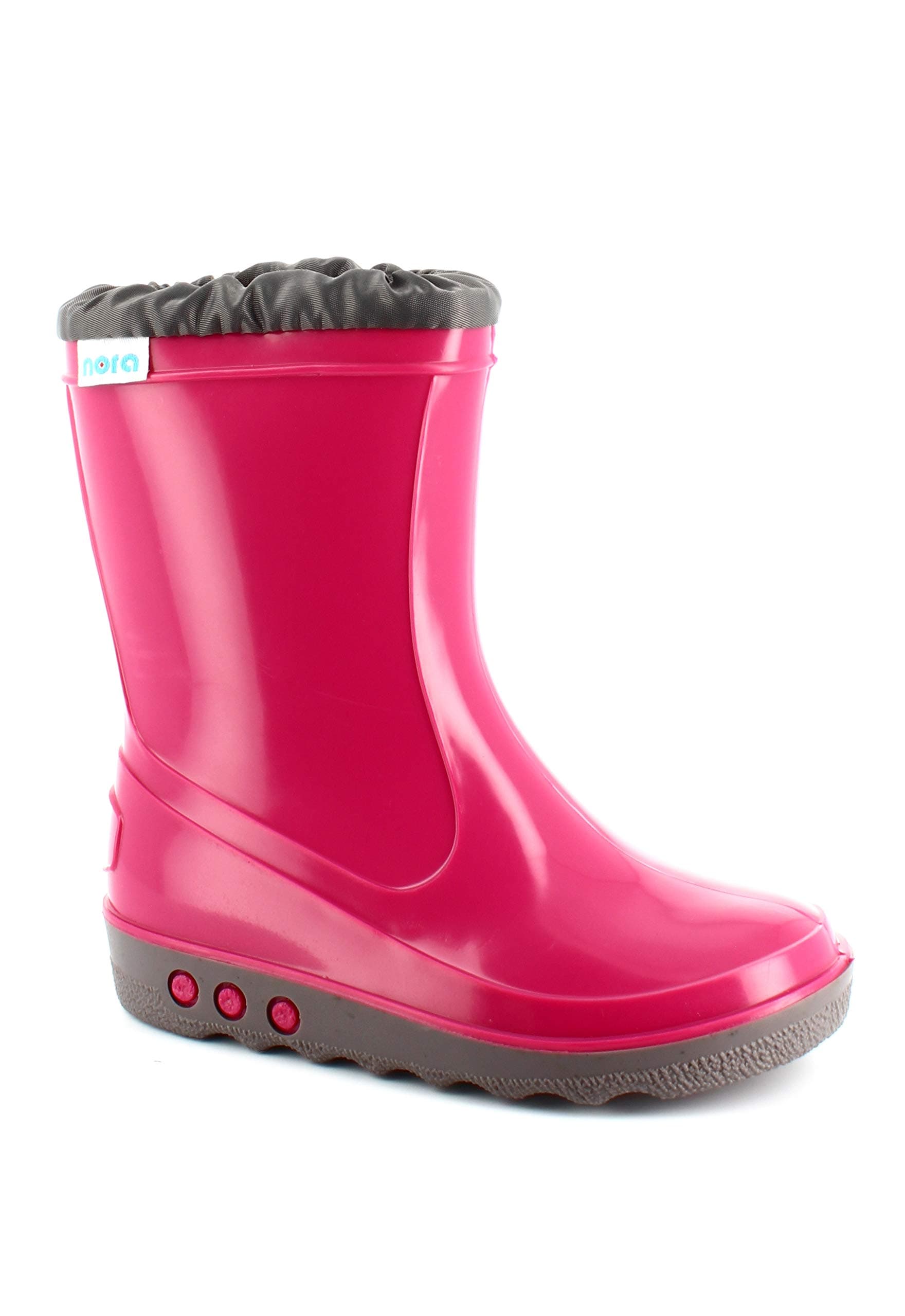 Spirale 72501 84 30 Nori Unisex Children's Wellington Boots, Wellies, GARDINING, RAIN, 30, Fuchsia