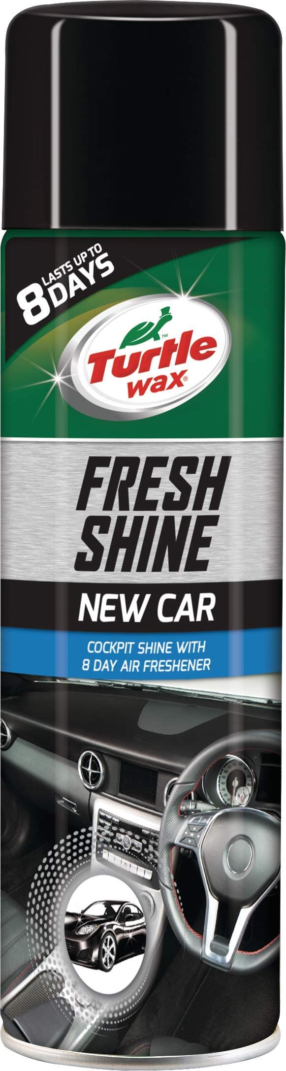 New Car - Turtle Wax Fresh Shine Cockpit Shine Aerosol 500ML