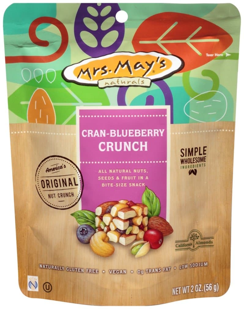 Mrs. May's Crunch, Cran Blueberry, 2 Ounce (Pack of 12)