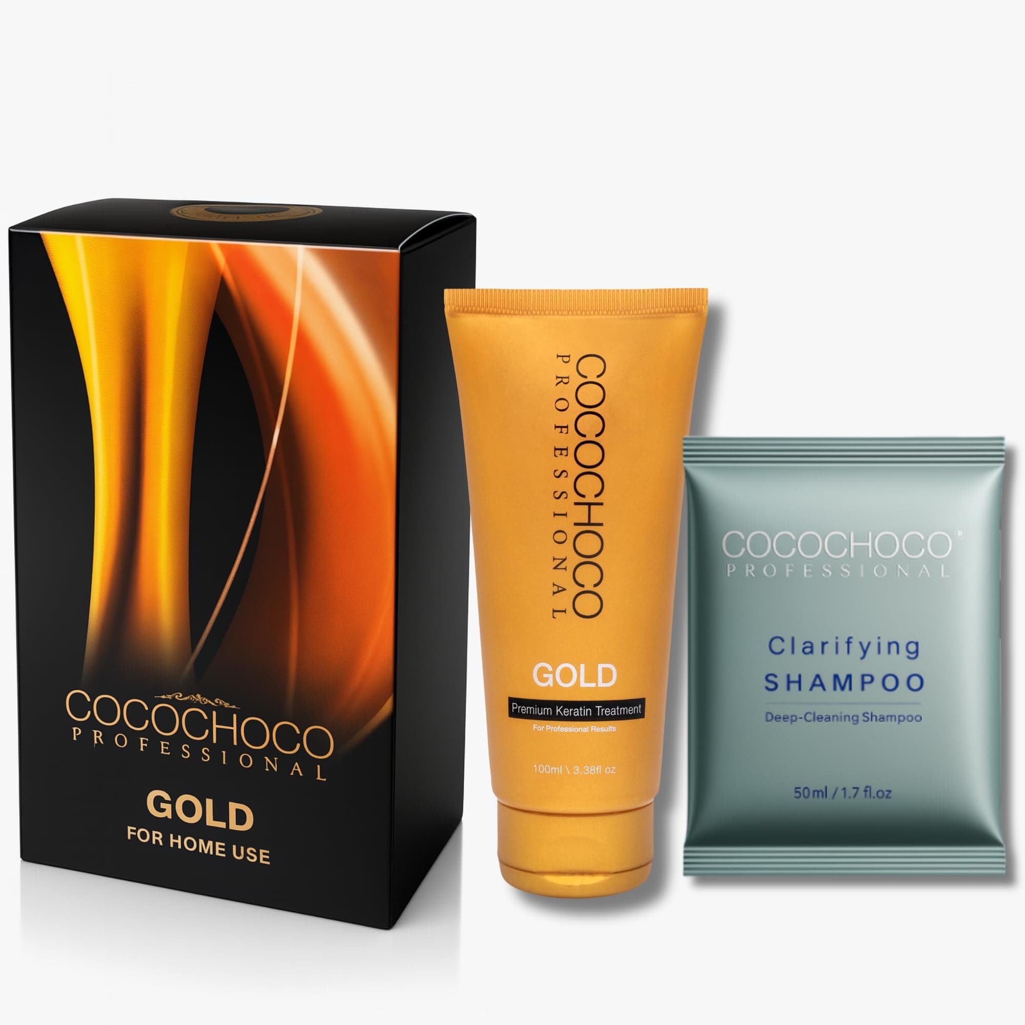 Gold 100ml Brazilian Blow Dry Hair Straightening Keratin Treatment 50ml Shampoo …