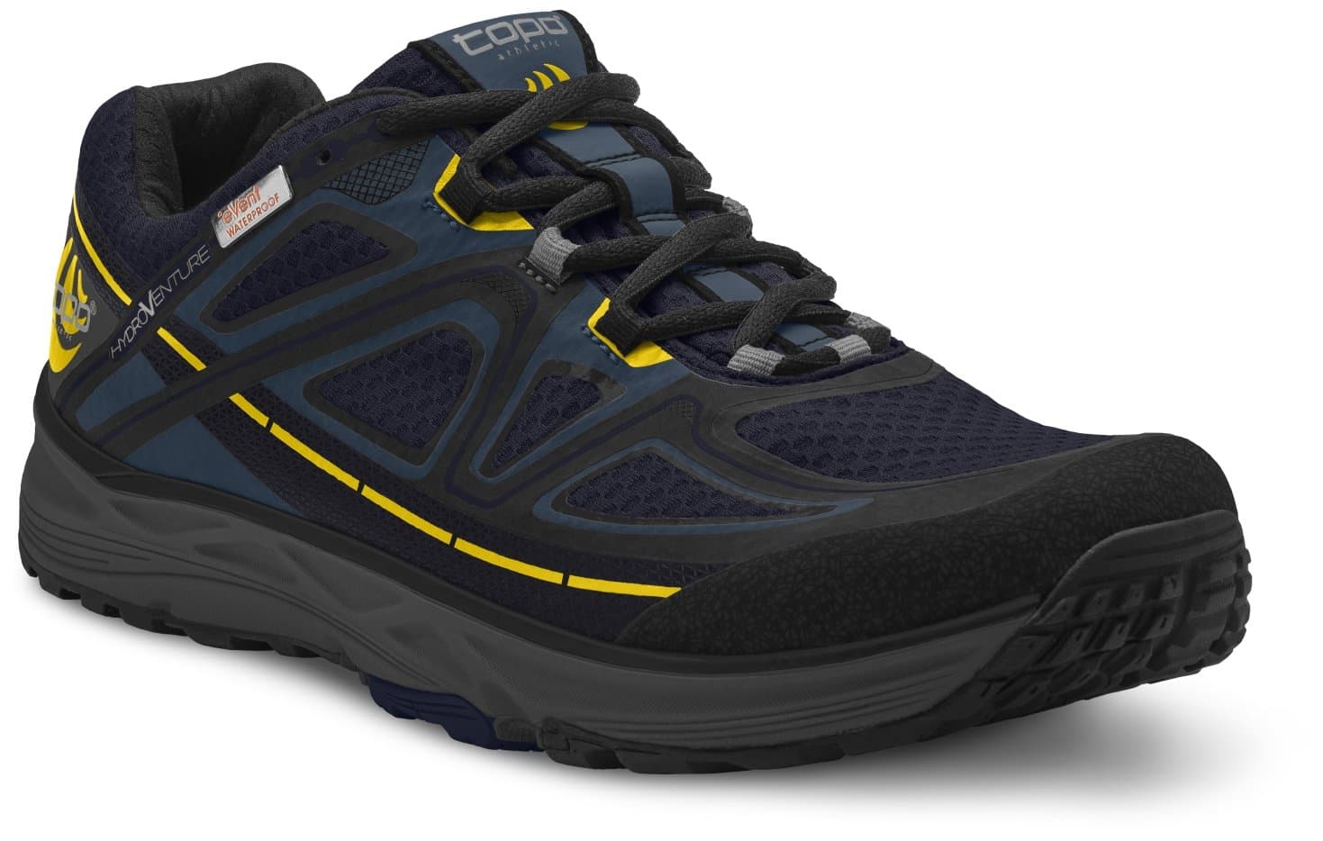 TOPO Men's Hydroventure Trail Running Shoes Navy/Black 11