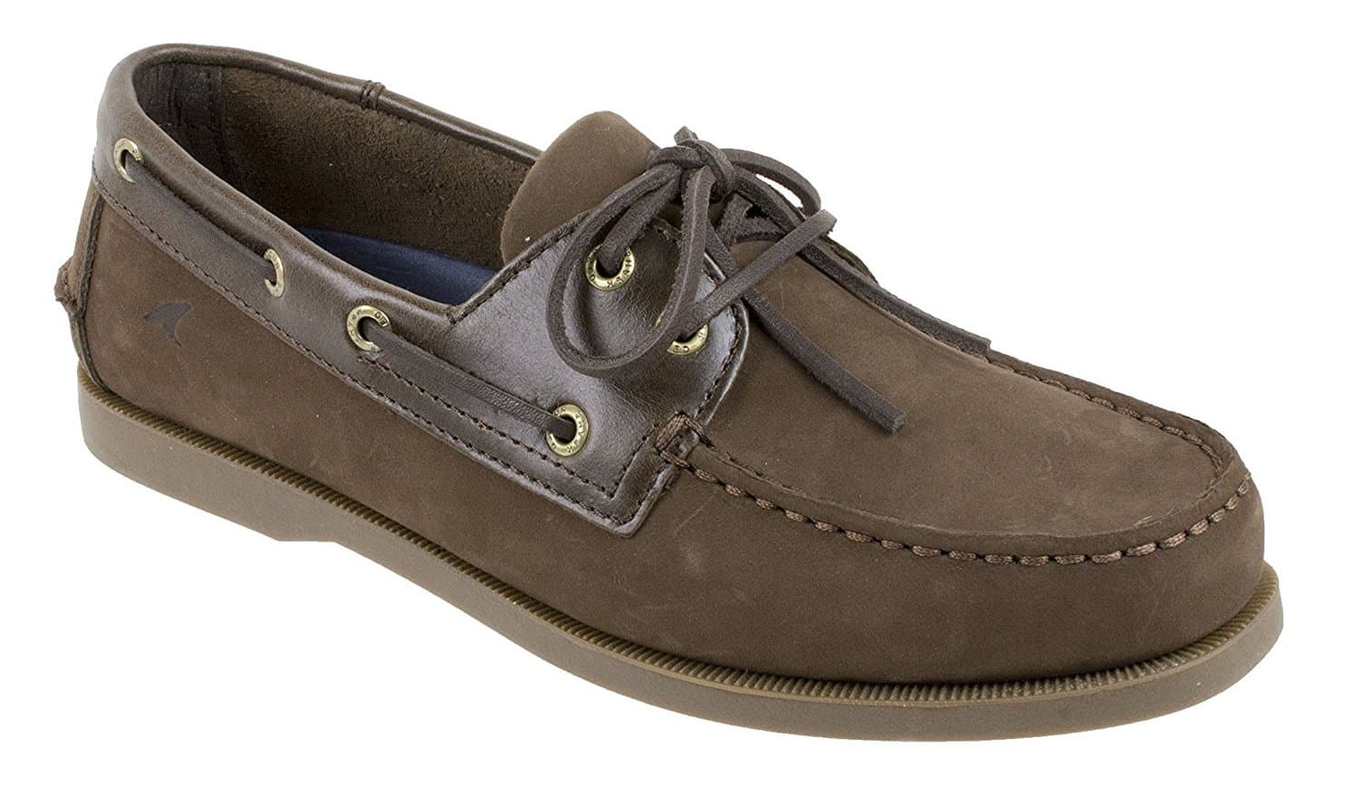 Men's Boat Shoe, Classic Look, Premium Genuine Leather, with Odor Control Technology, Size 8 to 13