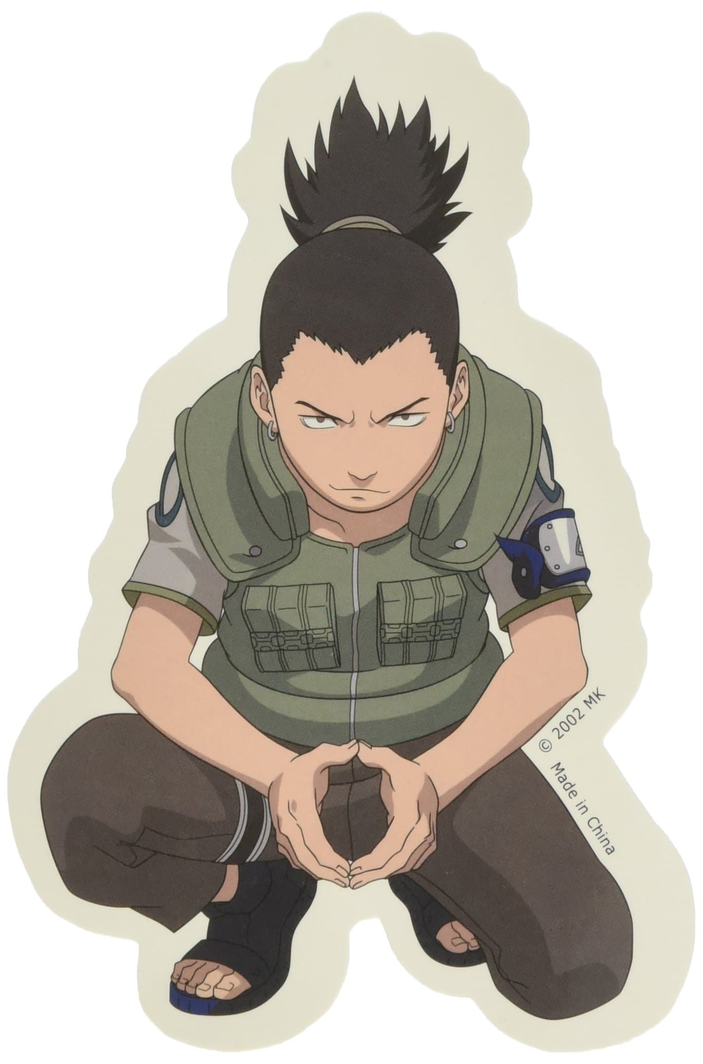 Naruto Shikamaru Sticker Miniature Novelty Toys,