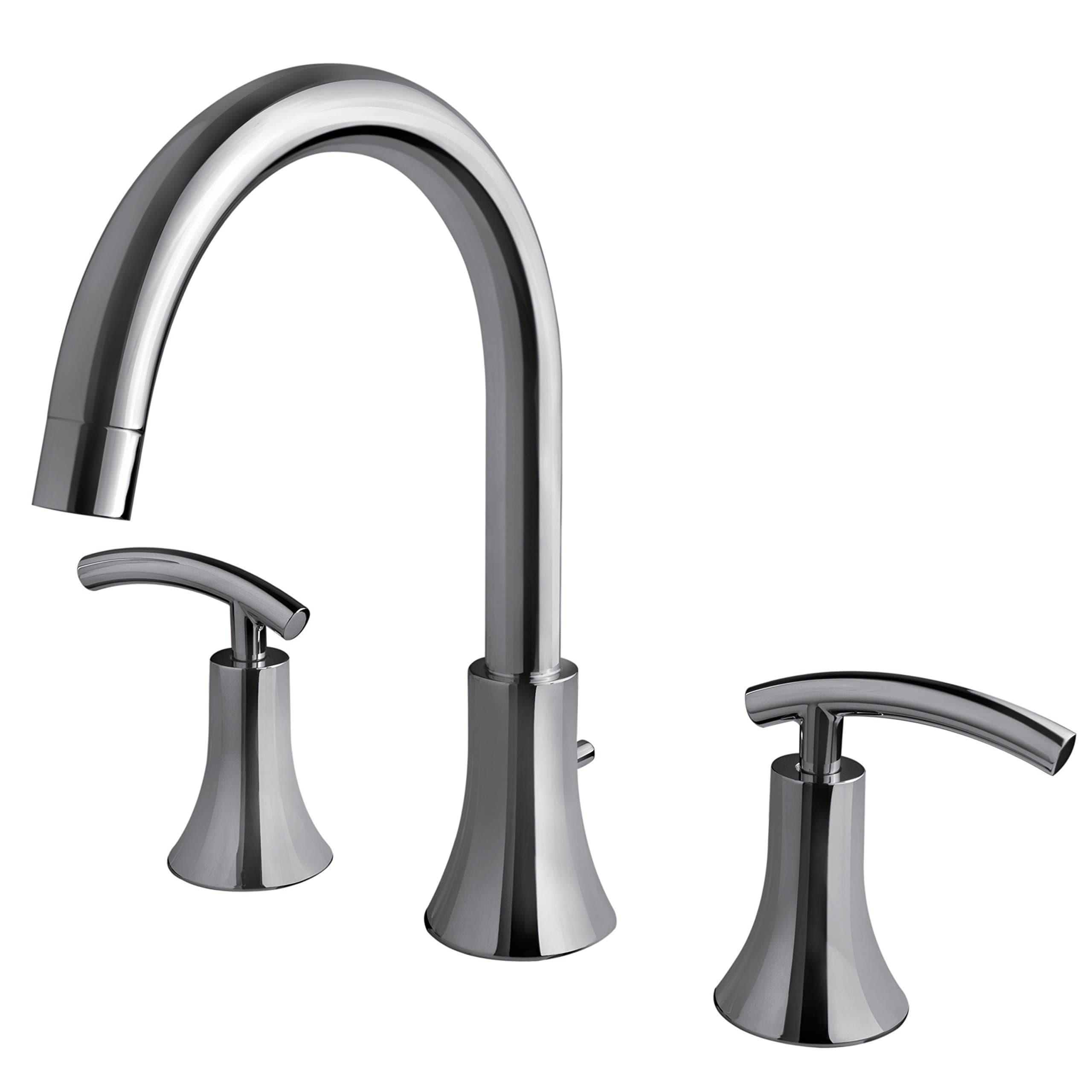 Ultra Faucets UF65100 Contemporary Collection Two-Handle Roman Bathtub Faucet, Chrome