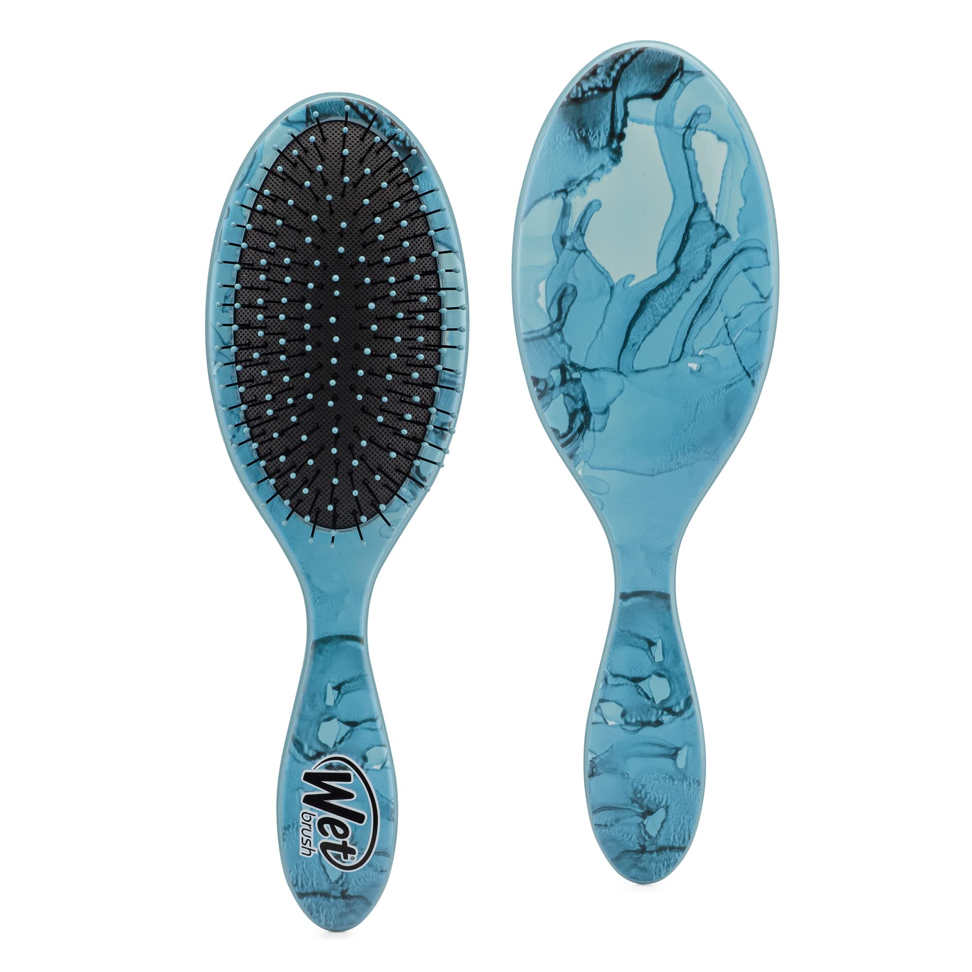 Wet Brush Original Detangling Brush, Arctic Blue - All Hair Types - Ultra-Soft IntelliFlex Detangler Bristles Glide Through Tangles with Ease - Pain-Free Comb for Men & Women