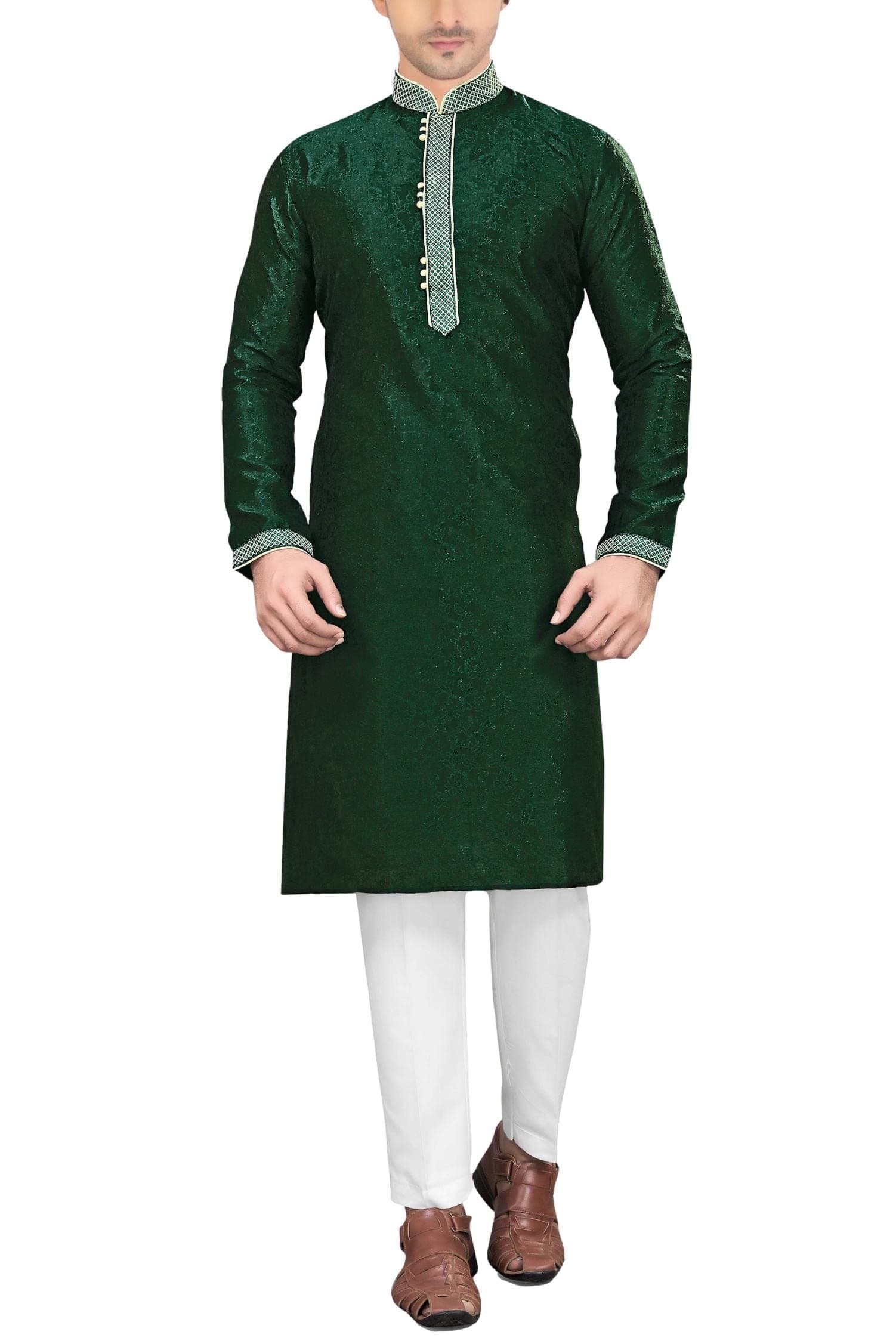 SK115 Men's Kurta Pajama Set Indian Traditional Party Wear Outfit