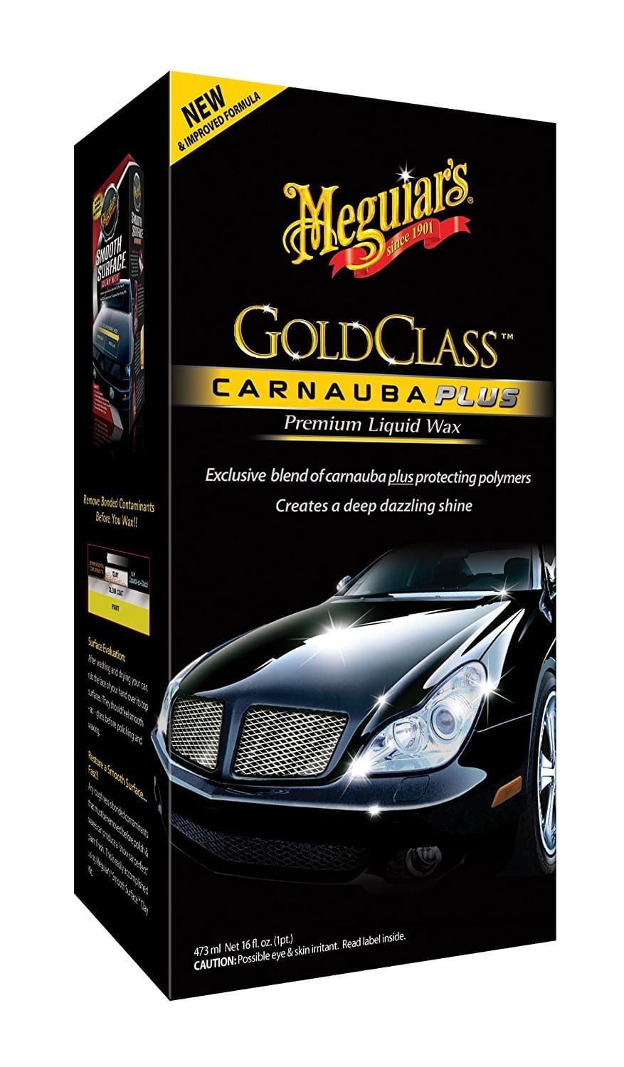 gold class liquid car wax 473 ml