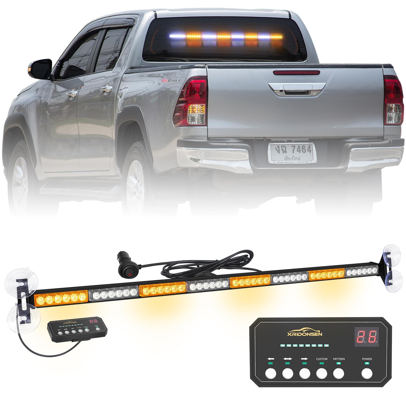 Traffic Advisor Strobe Light Bar