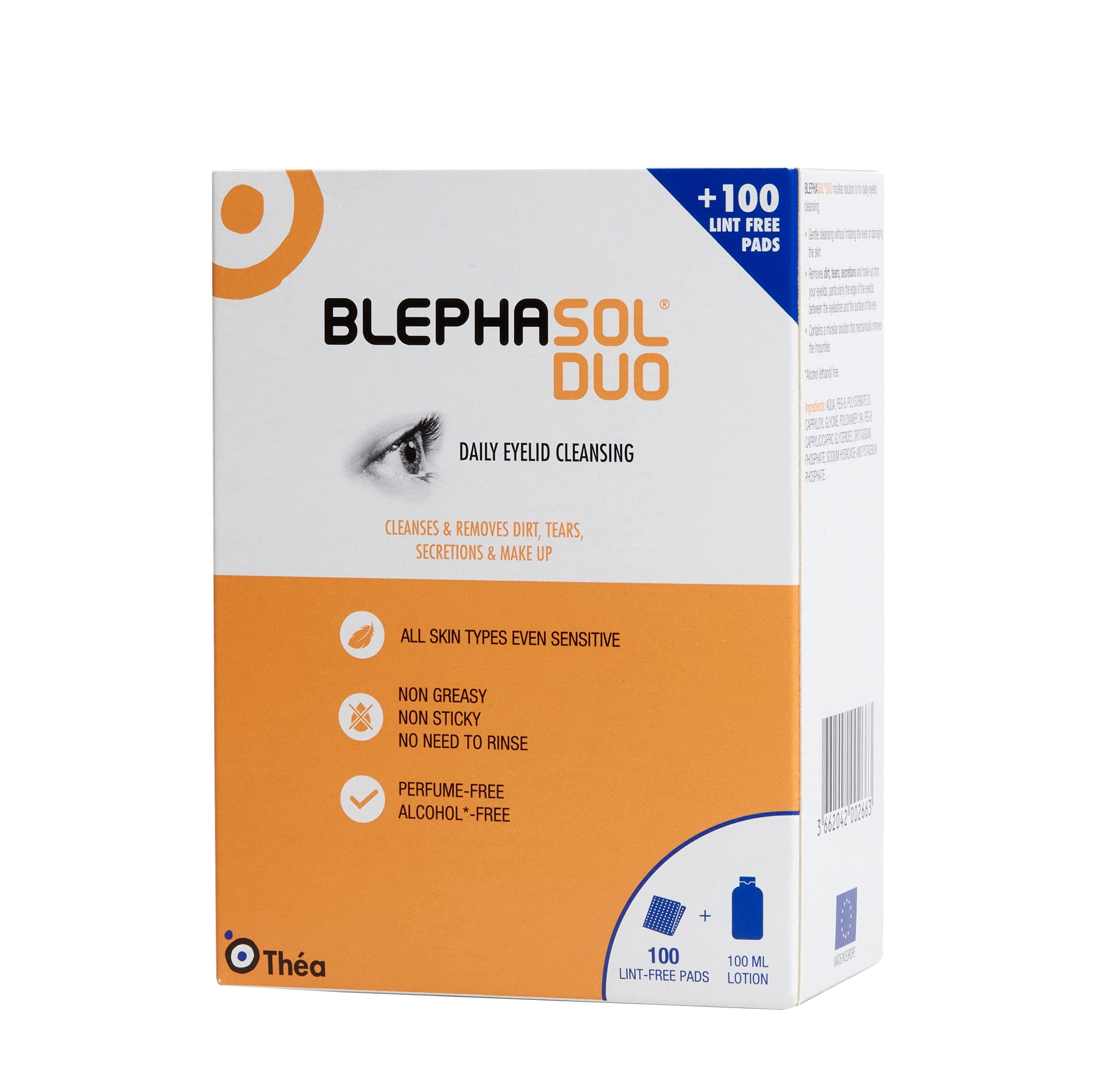 BlephasolDuo 100 ml Lotion + 100 Cleaning Pads