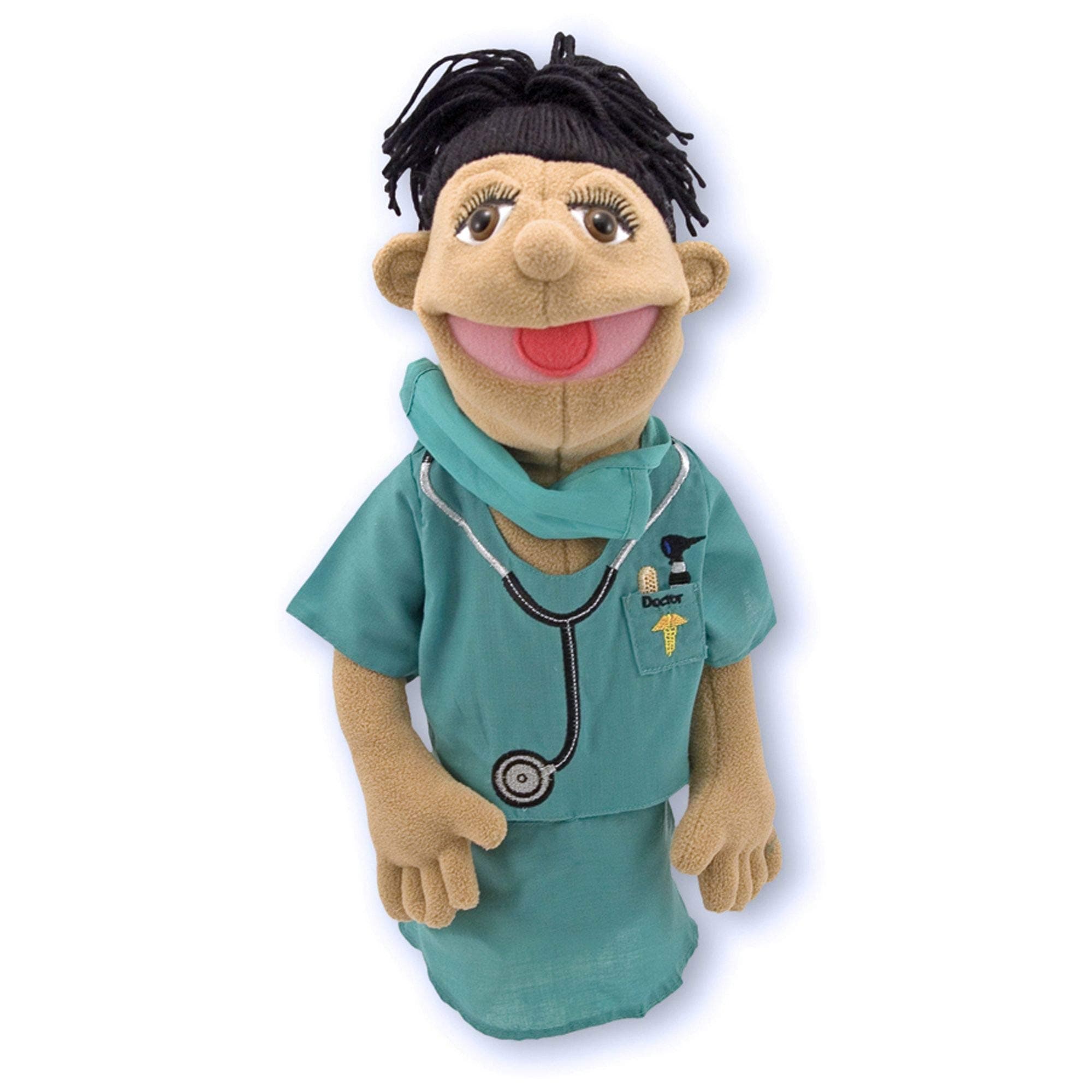Melissa & Doug Surgeon Puppet With Doctor Scrubs and Detachable Wooden Rod 1 EA 2550