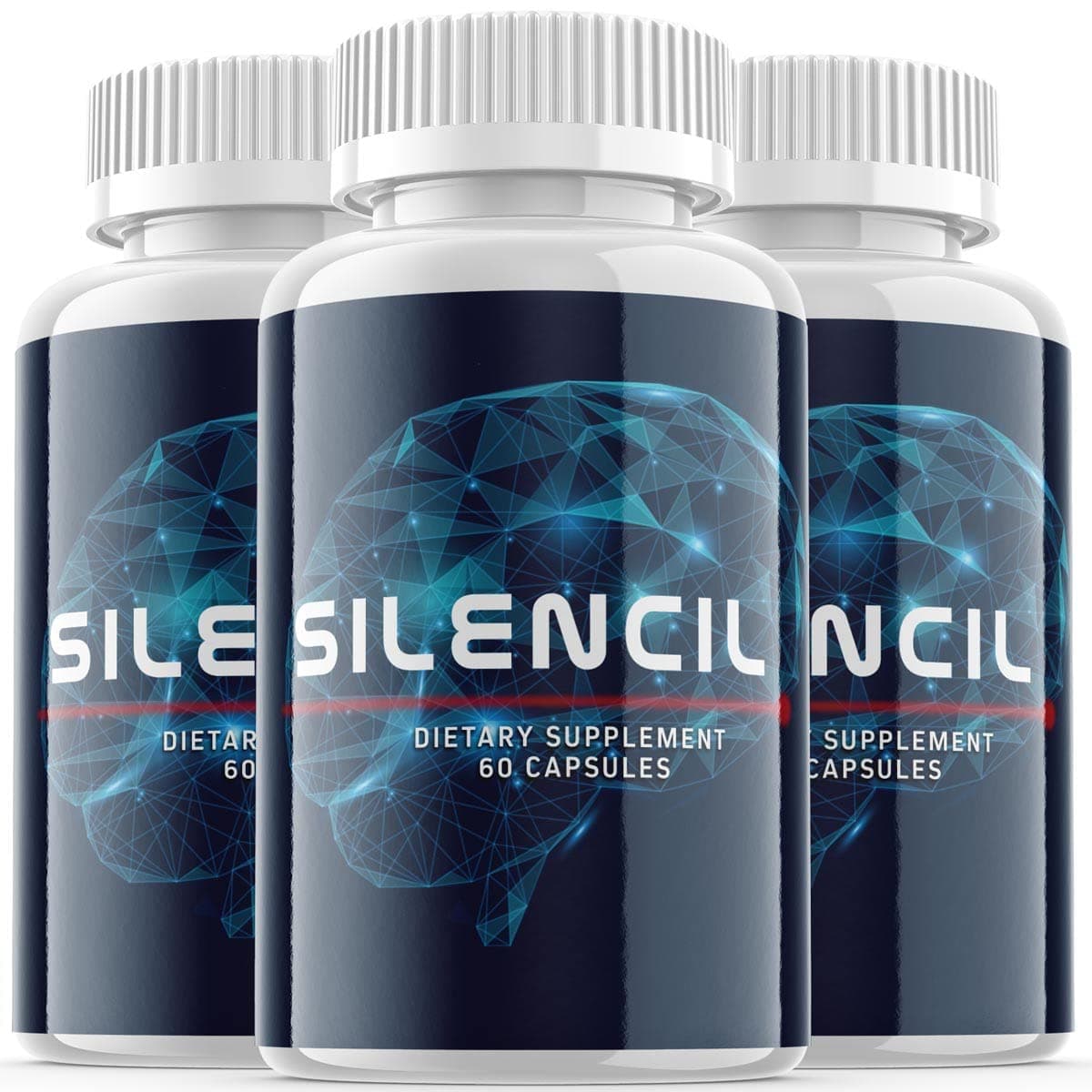 Silencil for Tinnitus Supplement Pills (3 Pack)