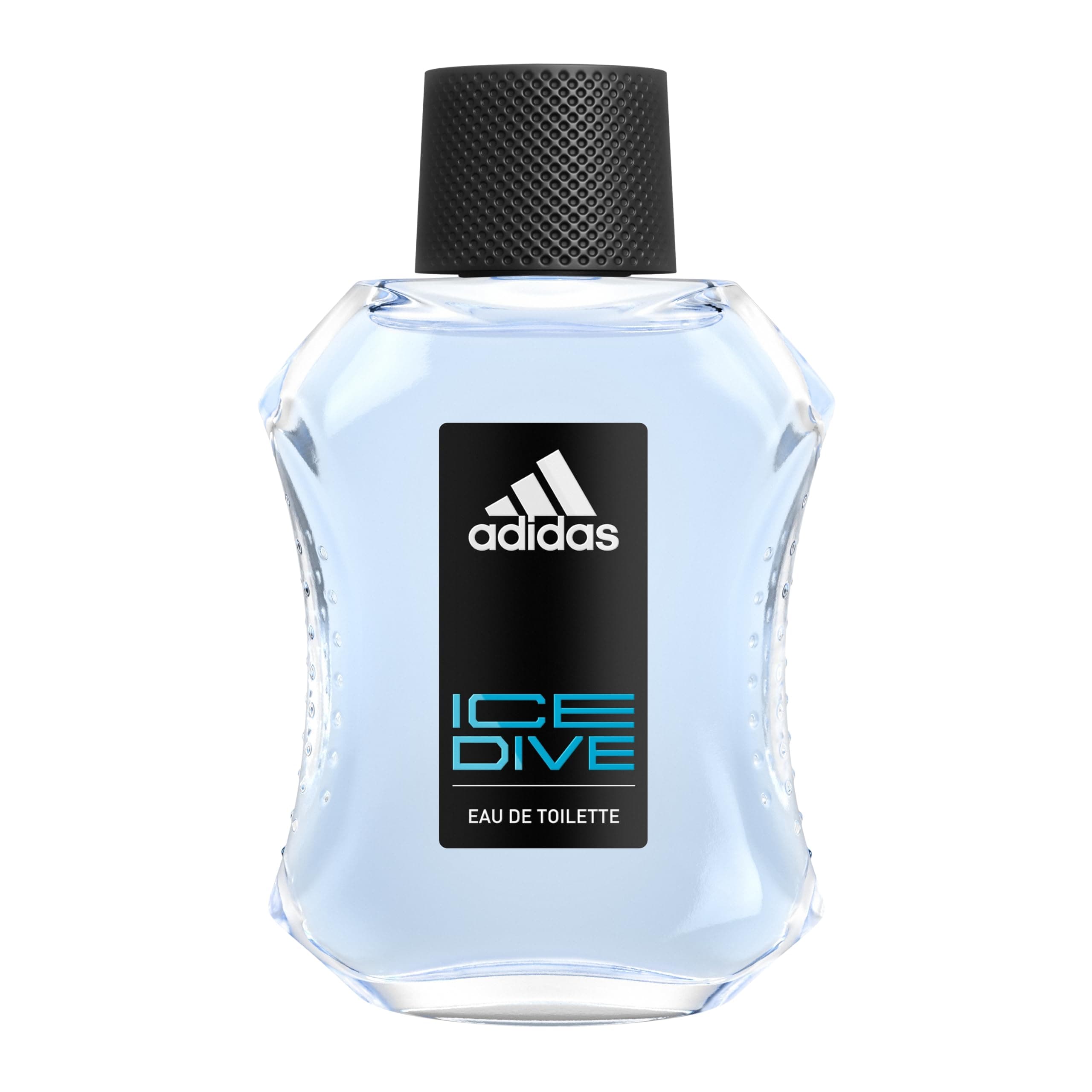 Adidas Ice Dive Eau de Toilette, Citrus Fragrance With Notes of Peppermint and Lavender, Long Lasting Fresh EDT, 100ml
