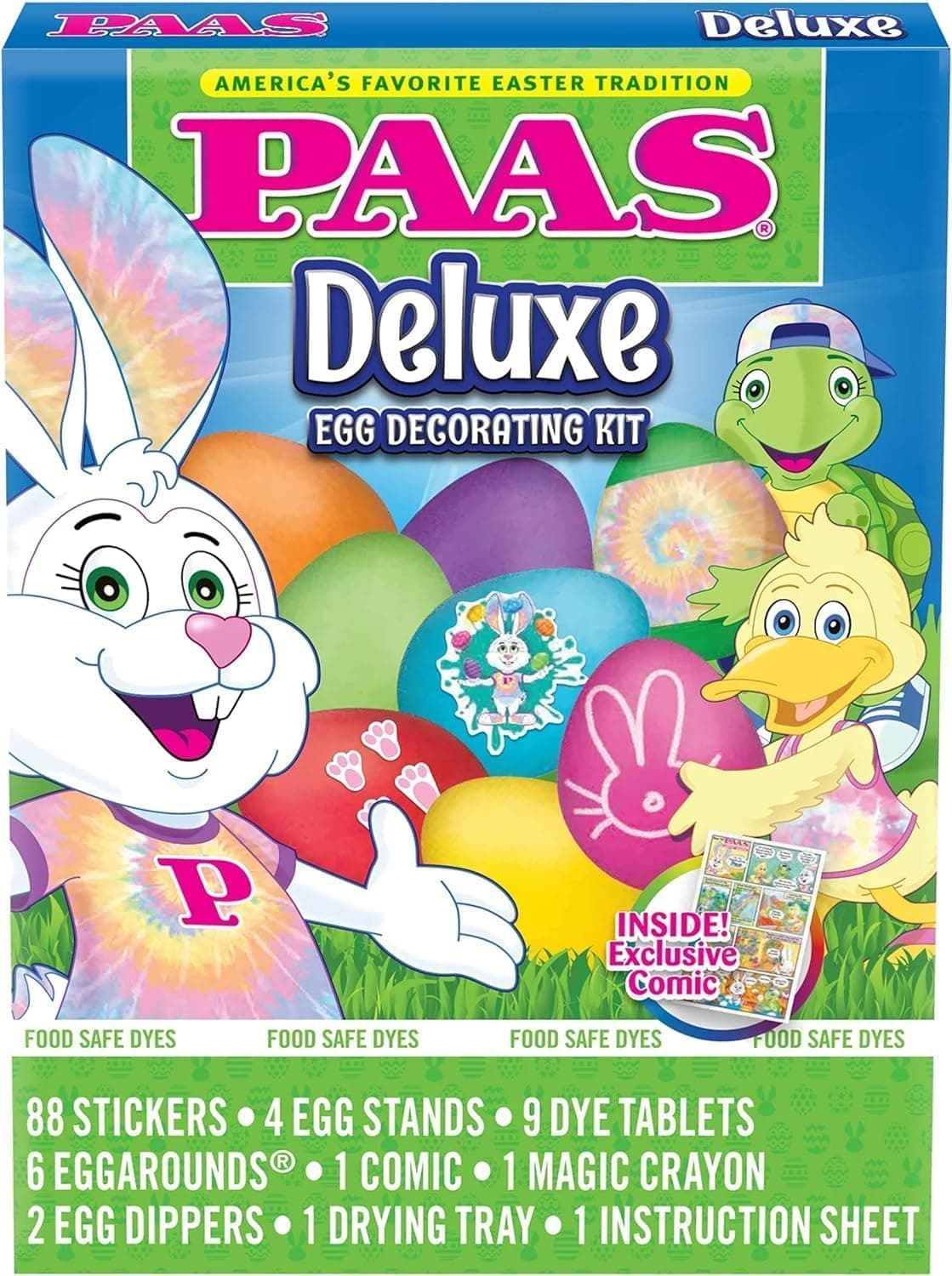 Deluxe Easter Egg Decorating Kit - America's Favorite Easter Tradition