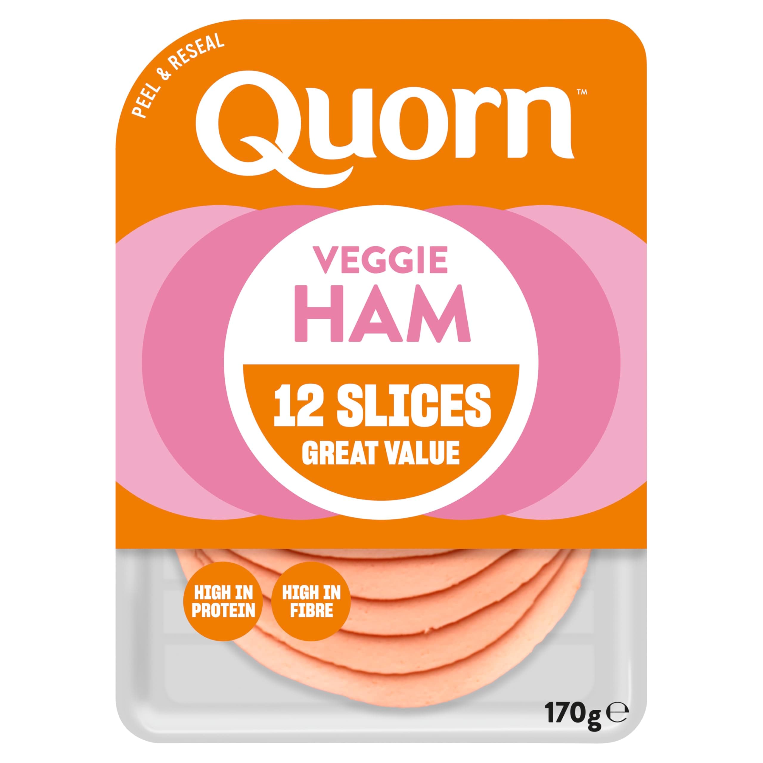 Quorn Ham Free Deli Slices, 170g