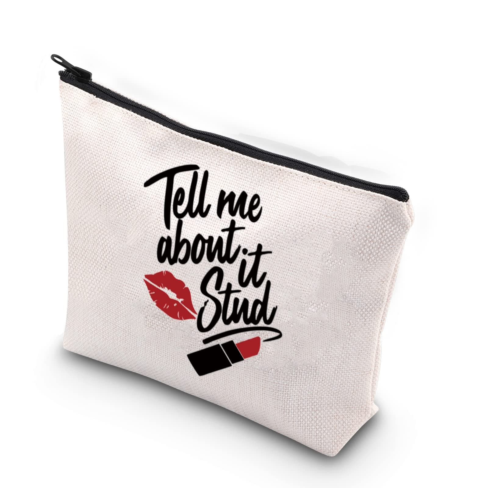 XYANFA Greese Musical Inspired Makeup Bag Movie Fans Gift Theater Gifts Gift for Her Tell Me About it Stud (Tell me about it Stud)