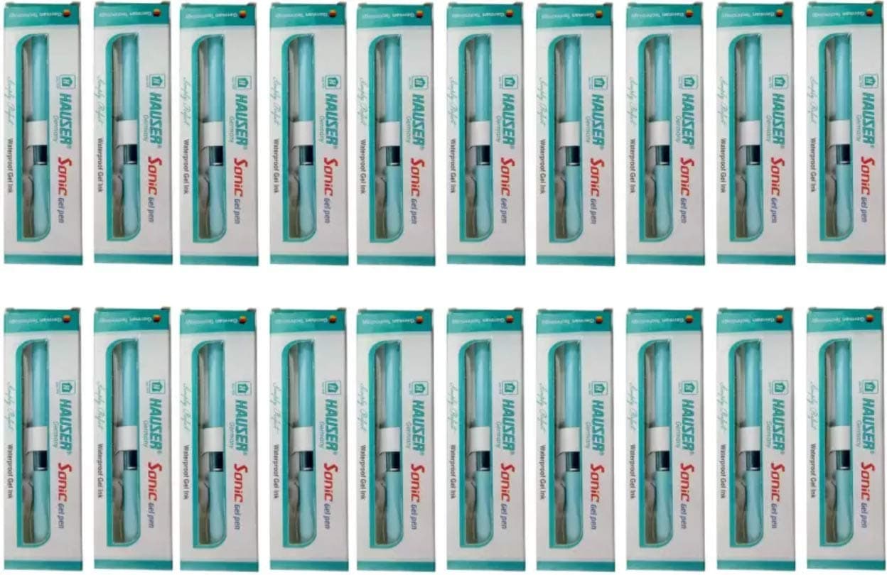 GERMANY SONIC GEL PEN - PACK OF 20 Gel Pen (Pack of 20)