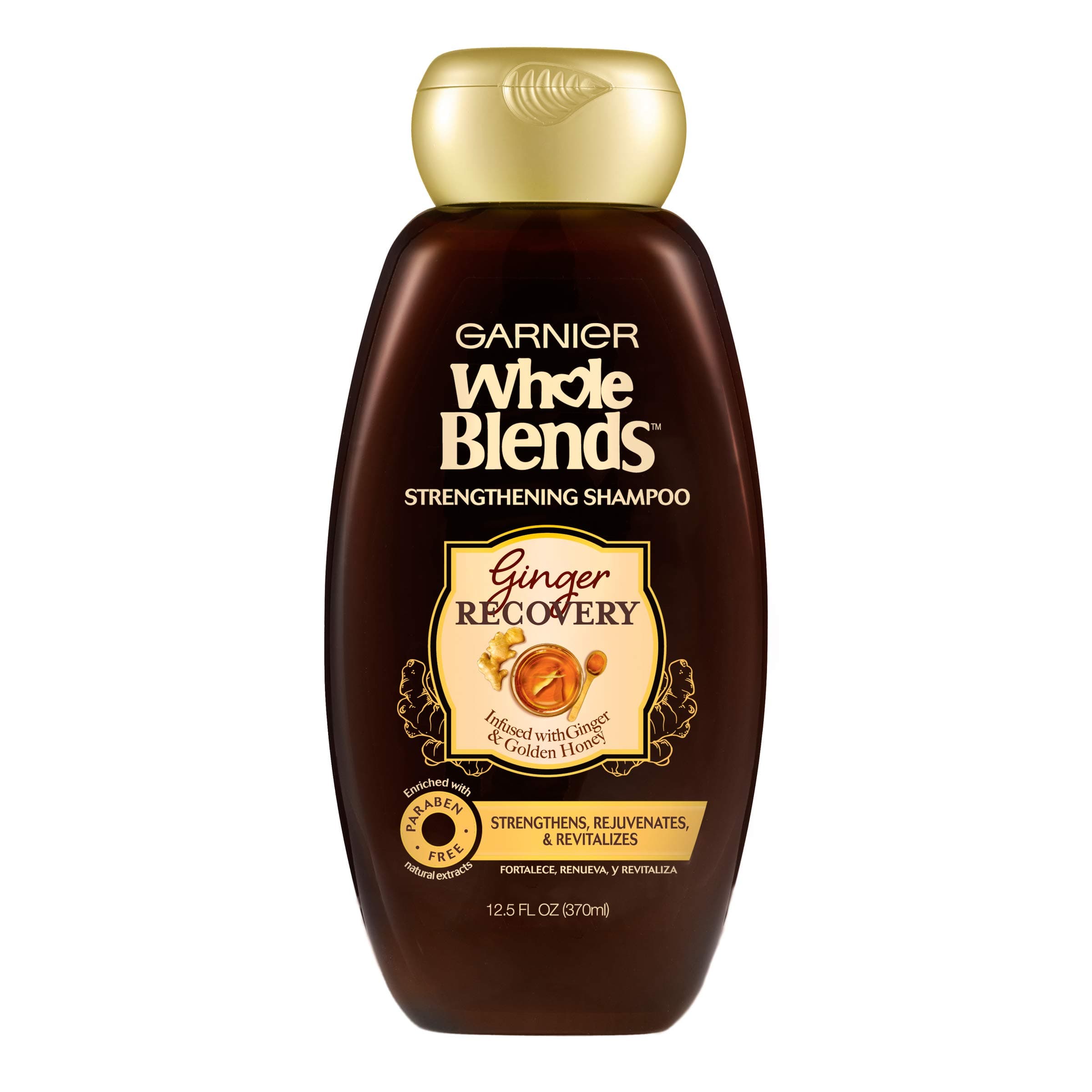 Hair Care Whole Blends Strengthening Ginger Recovery Shampoo, 12.5 Fluid Ounce