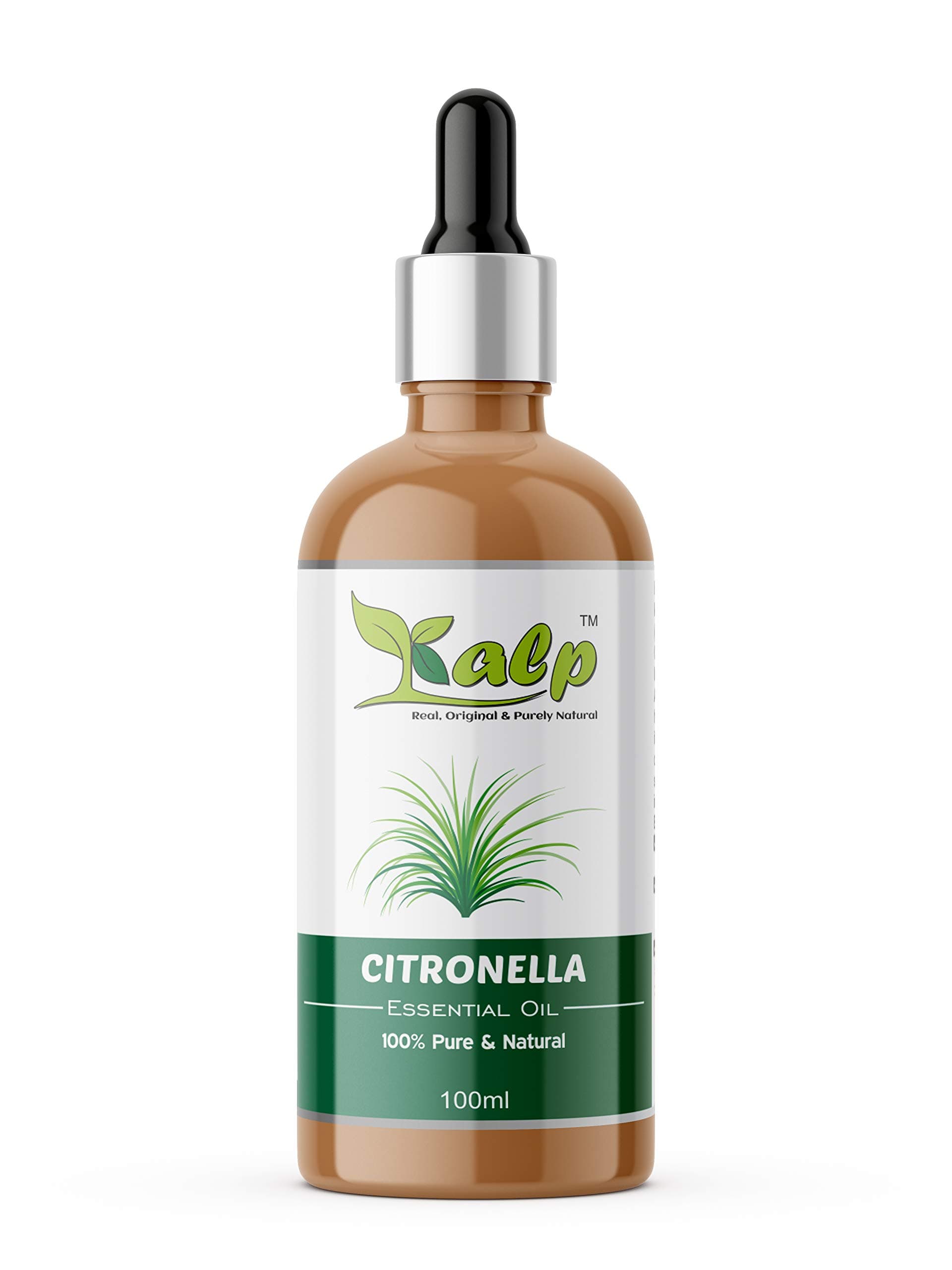 Kalp® Citronella oil -Pure,Therapeutic Grade,Natural Mosquito repellent(100 Ml)