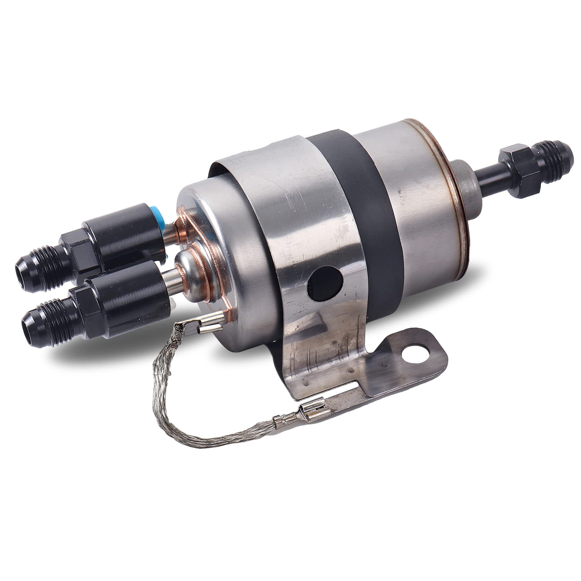 MOSTPLUS - 33737 GF822 10299146 - EFI or LS Swap Fuel Pressure Regulator Filter Kit with 6 AN - Compatible with C5 Corvette