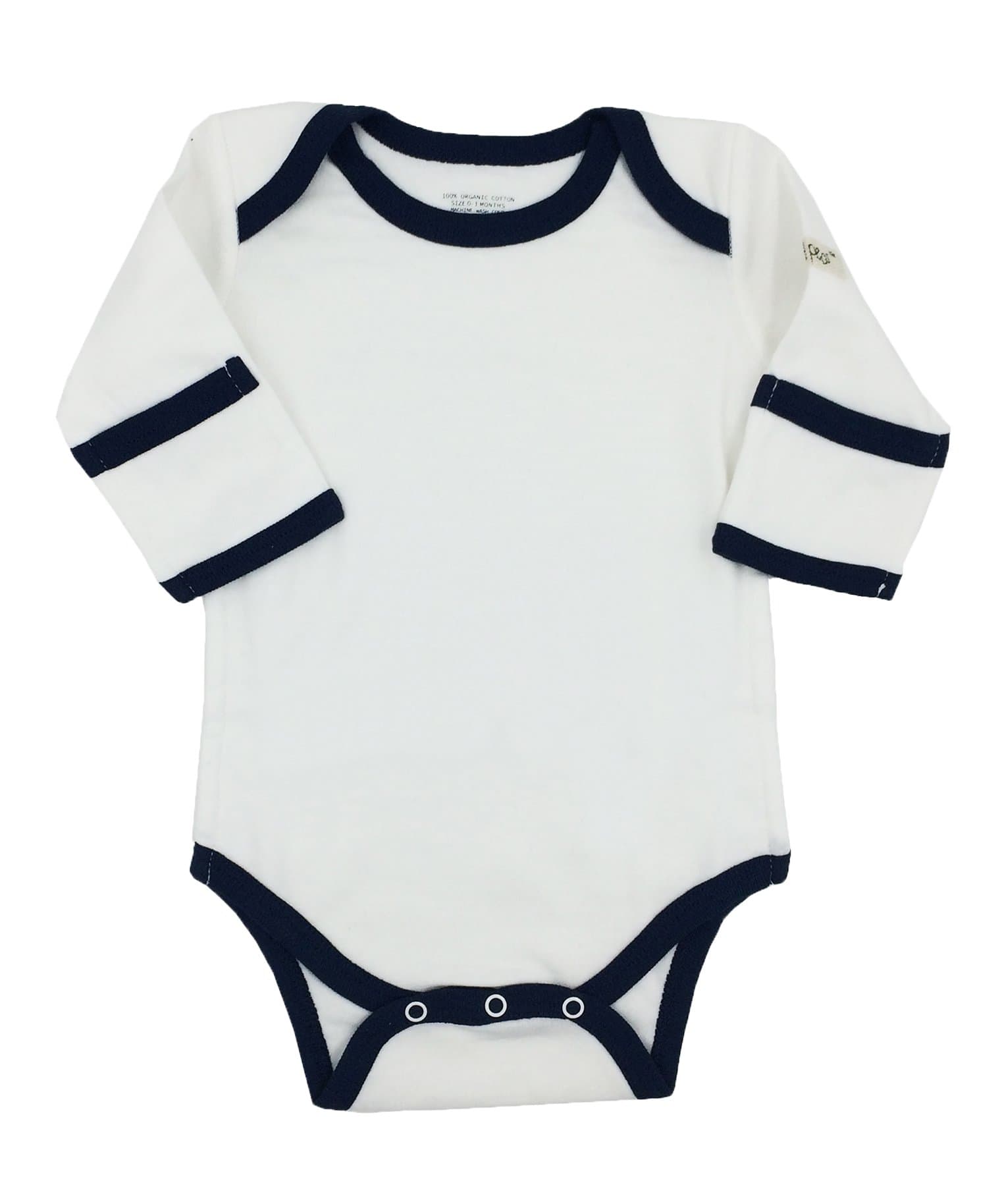 little world peas Organic Baby Long Sleeve Bodysuit