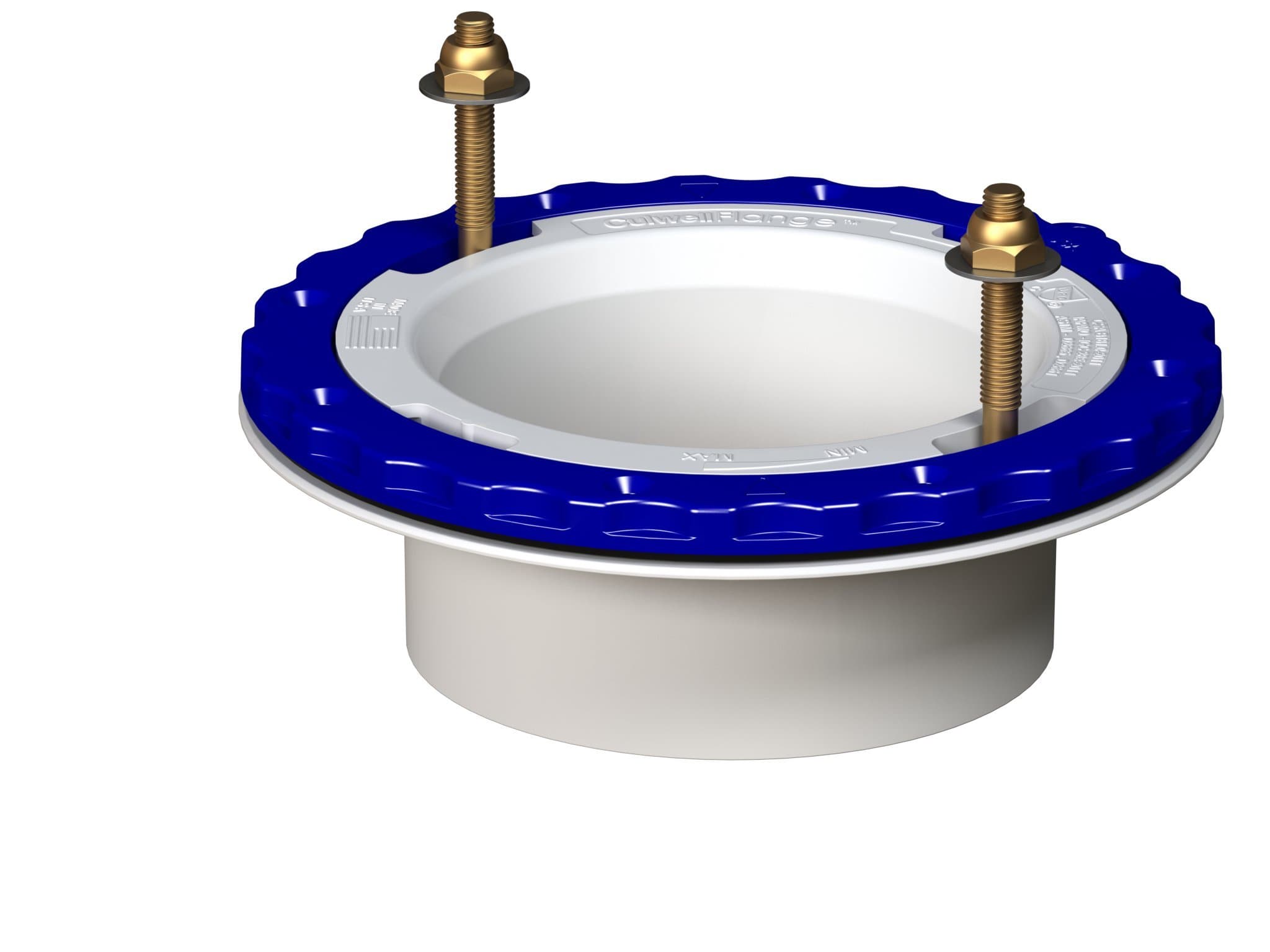 CulwellP4-PK Floor Protecting Toilet Flange (6 Pack), 4", Piece