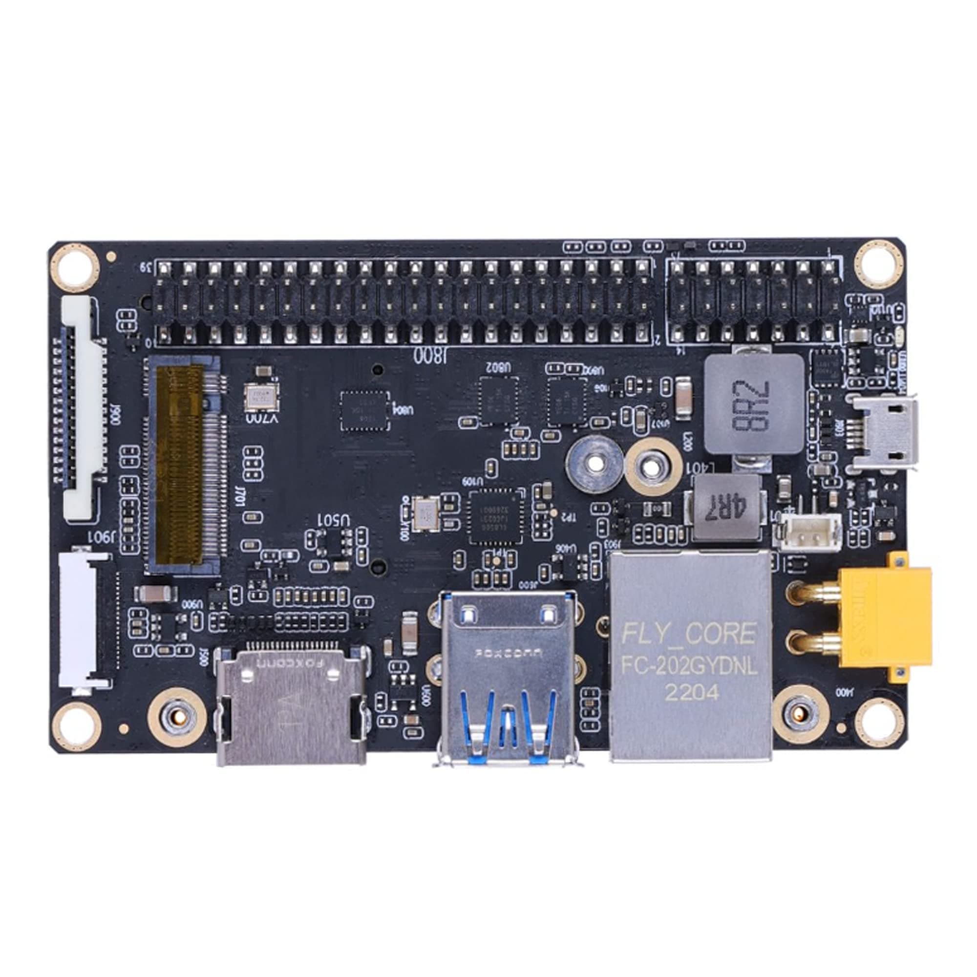 A603 Carrier Board for Jetson Orin NX/Nano 4X USB GbE M.2 Key M M.2 Key E 1 x CSI 9-20V DC