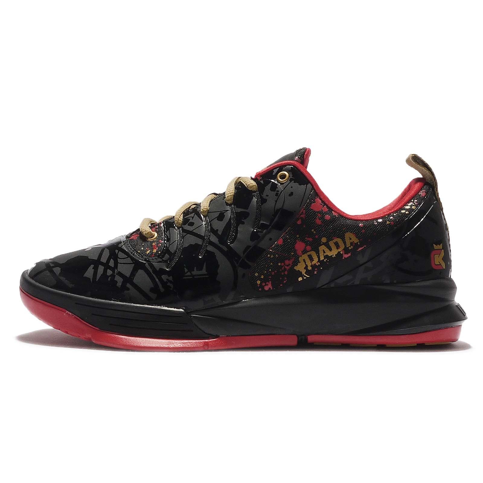Dada supreme Men's King Of Kingz Low, BLACK/RED, 10.5 M US