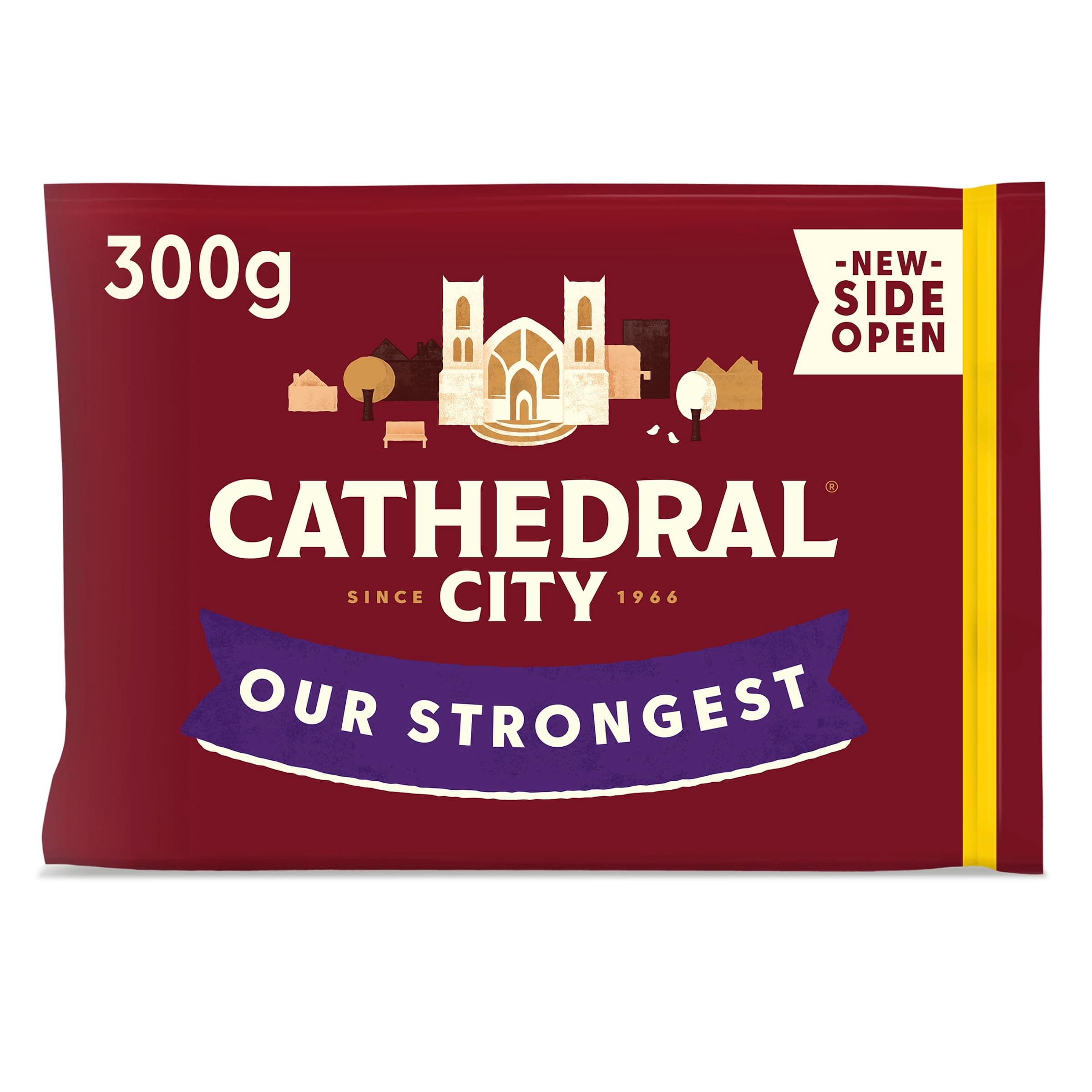 Cathedral City Our Strongest Vintage Cheddar Cheese 300 g