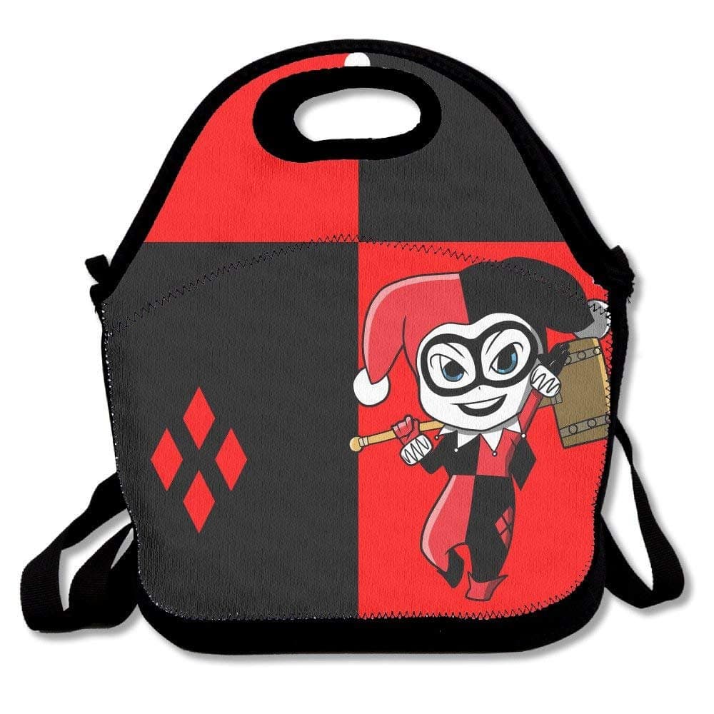 JUCHen Lunch Bag Quinn Lunch Tote Lunch Box For Women Men Kids With Adjustable Strap