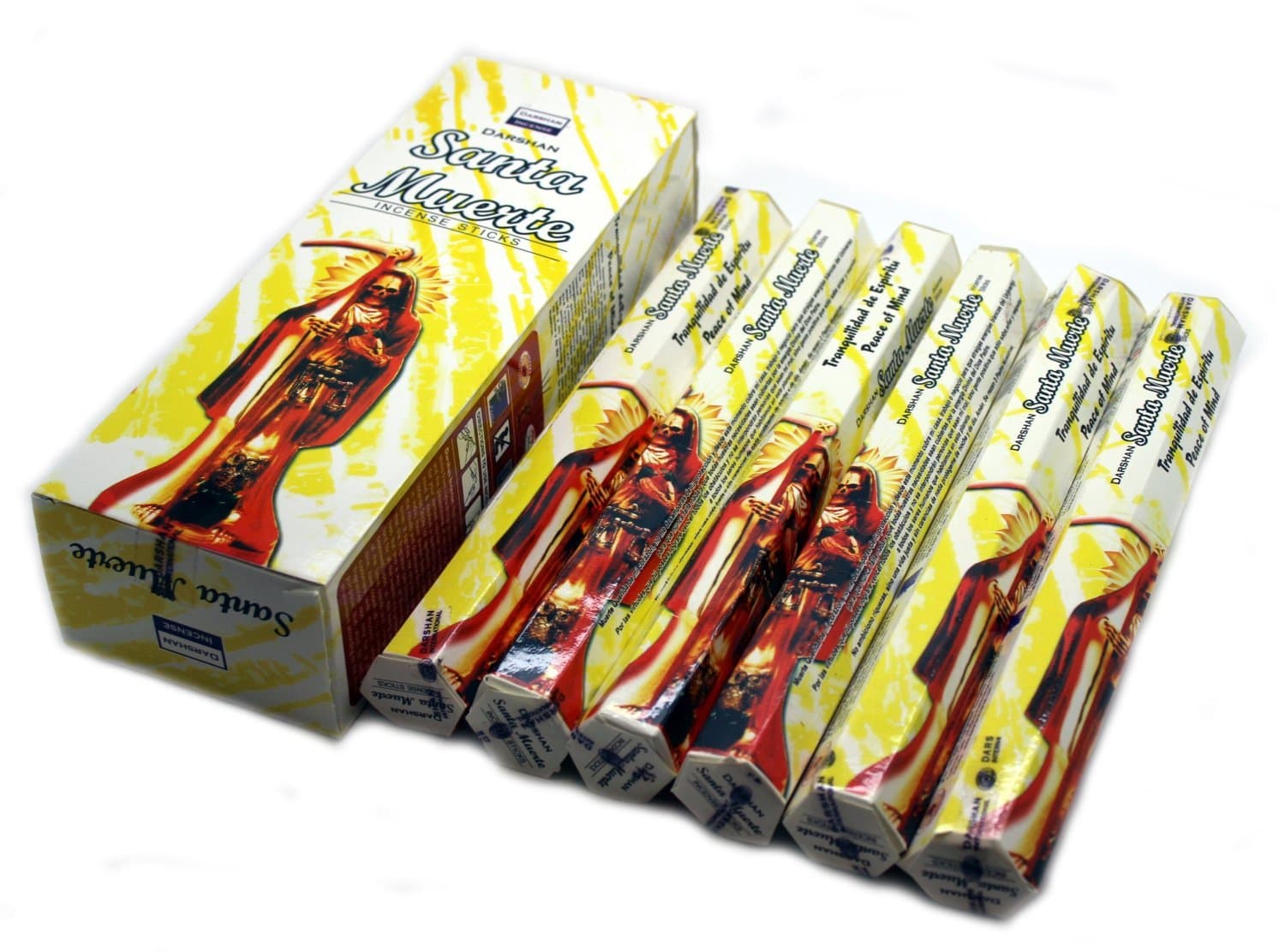 Santa Muerte White - 120 Sticks Box - Darshan Incense