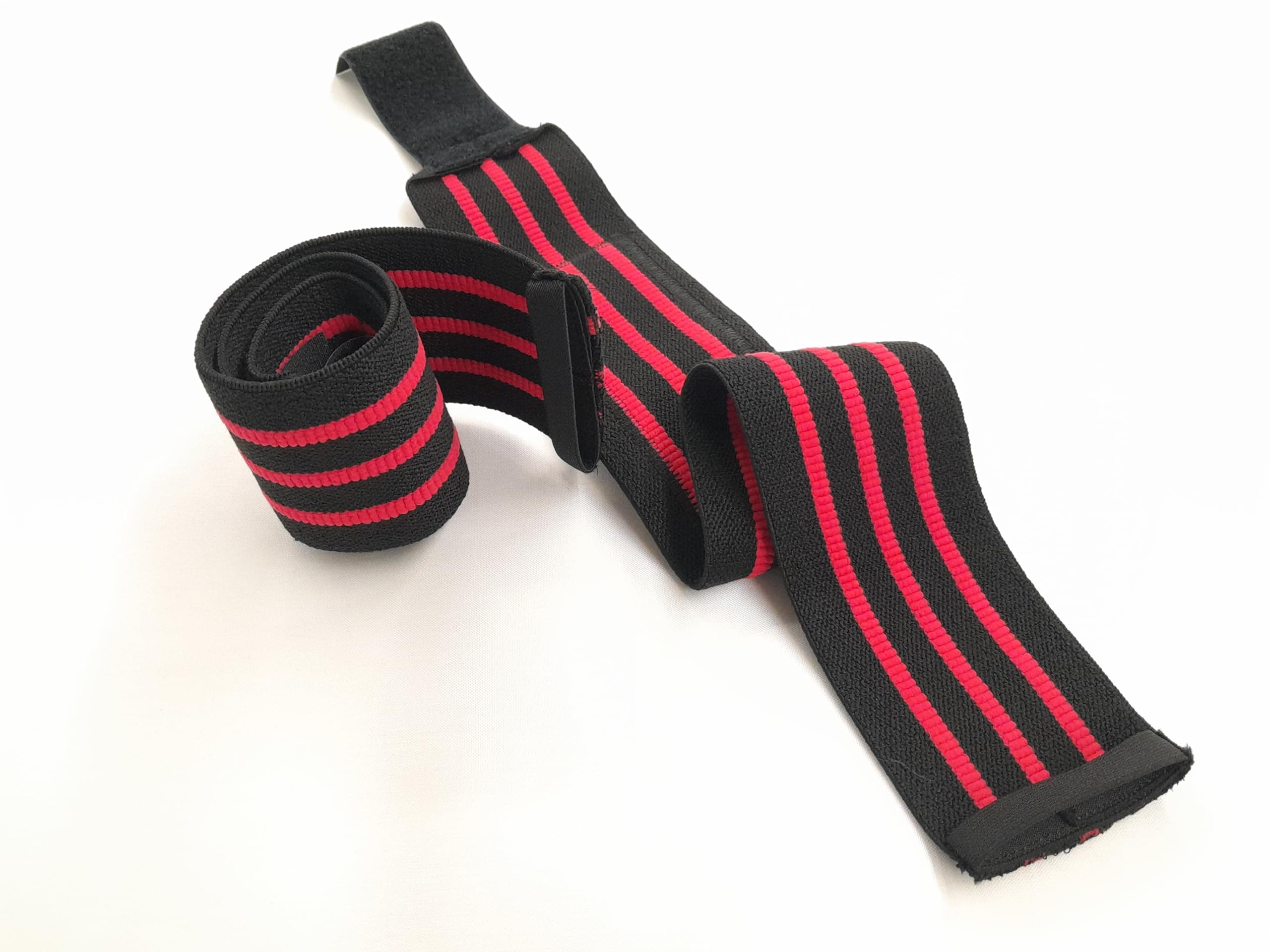 Iron Z Wrist Wraps (Pair) - Powerlifting Weightlifting CrossFit Strength Training (20" - Medium)