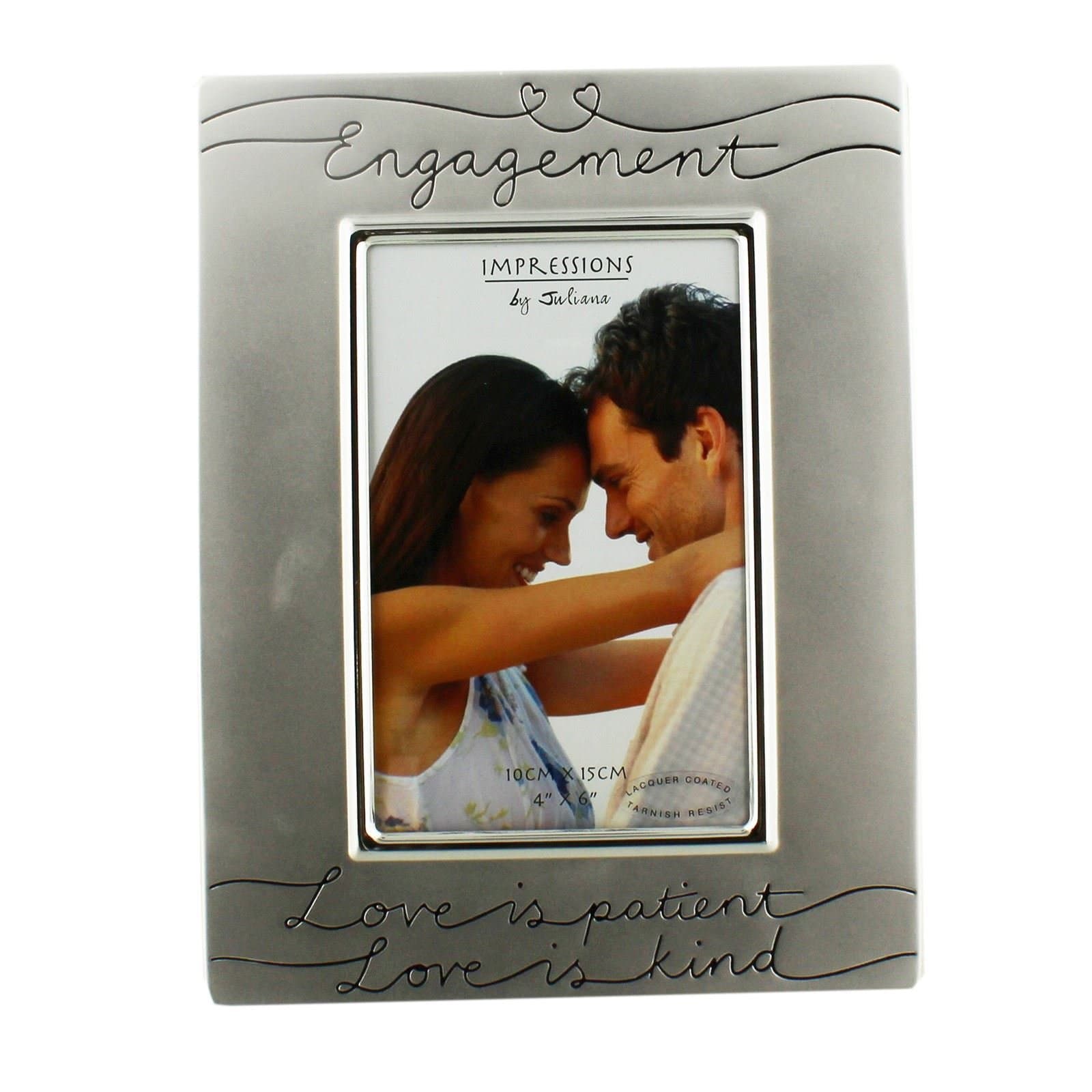 Engagement Silver Picture/Photo Frame