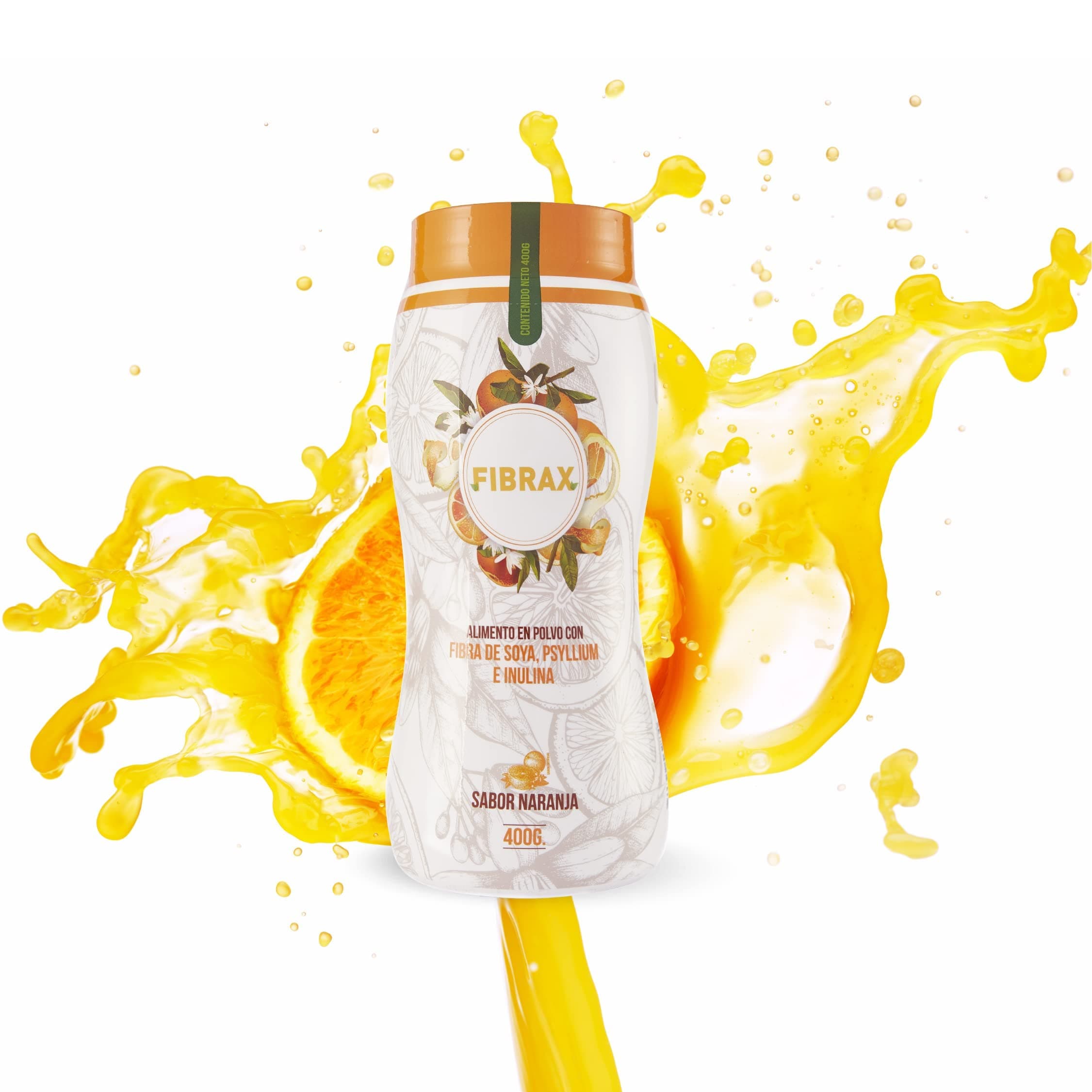 RG REGENECARE HYDROLYZED COLLAGEN FIBRAX Fiber Powder Helps Flush Out, Allowing Our Body to Function AS IT Should and Maintain Healthy Digestion (400 Gram)