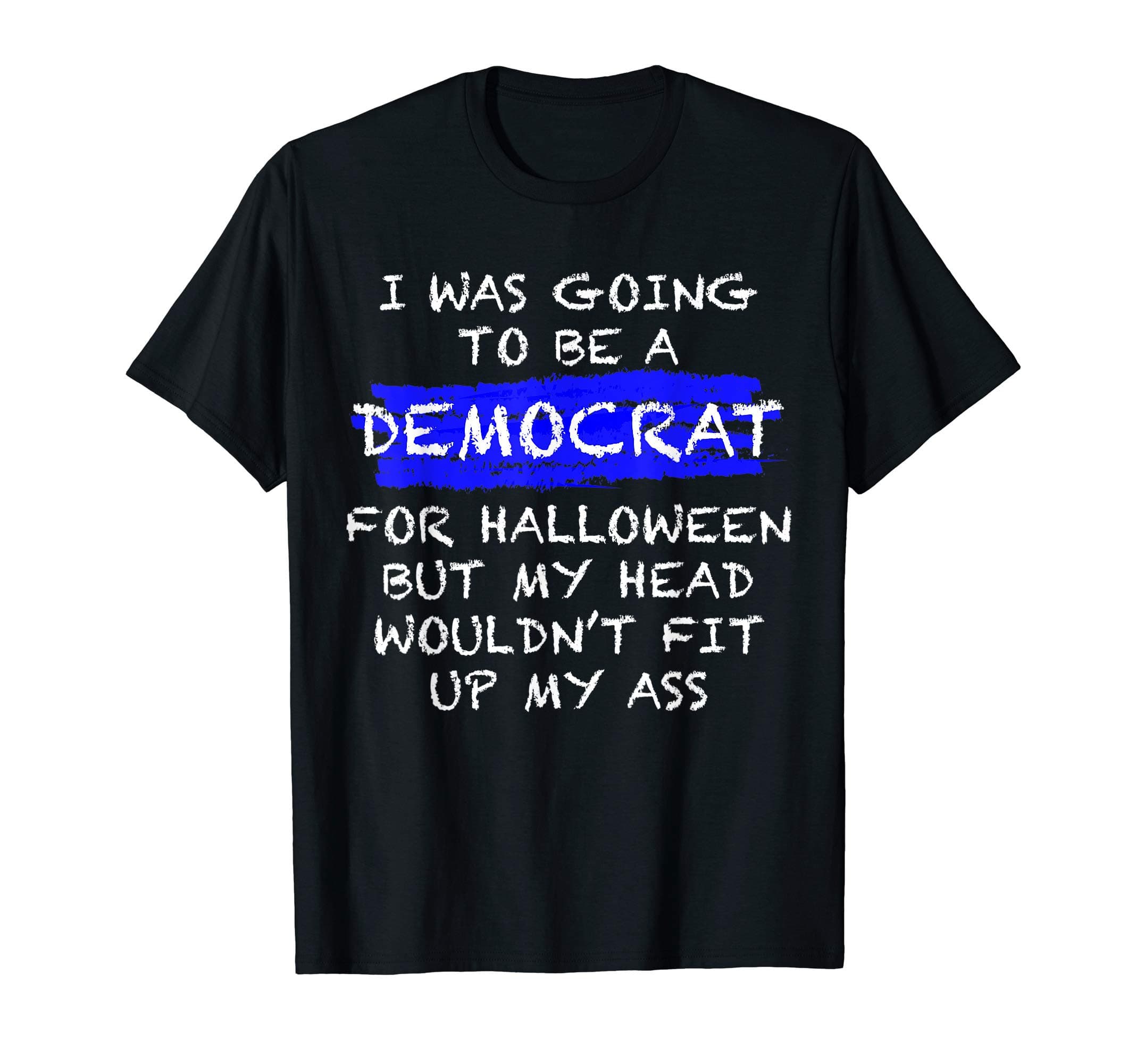 Funny Political Halloween T-Shirt Co.Funny Anti-Liberal Adult Halloween Costume T-shirt T-ShirtOEKO-TEX STANDARD 100