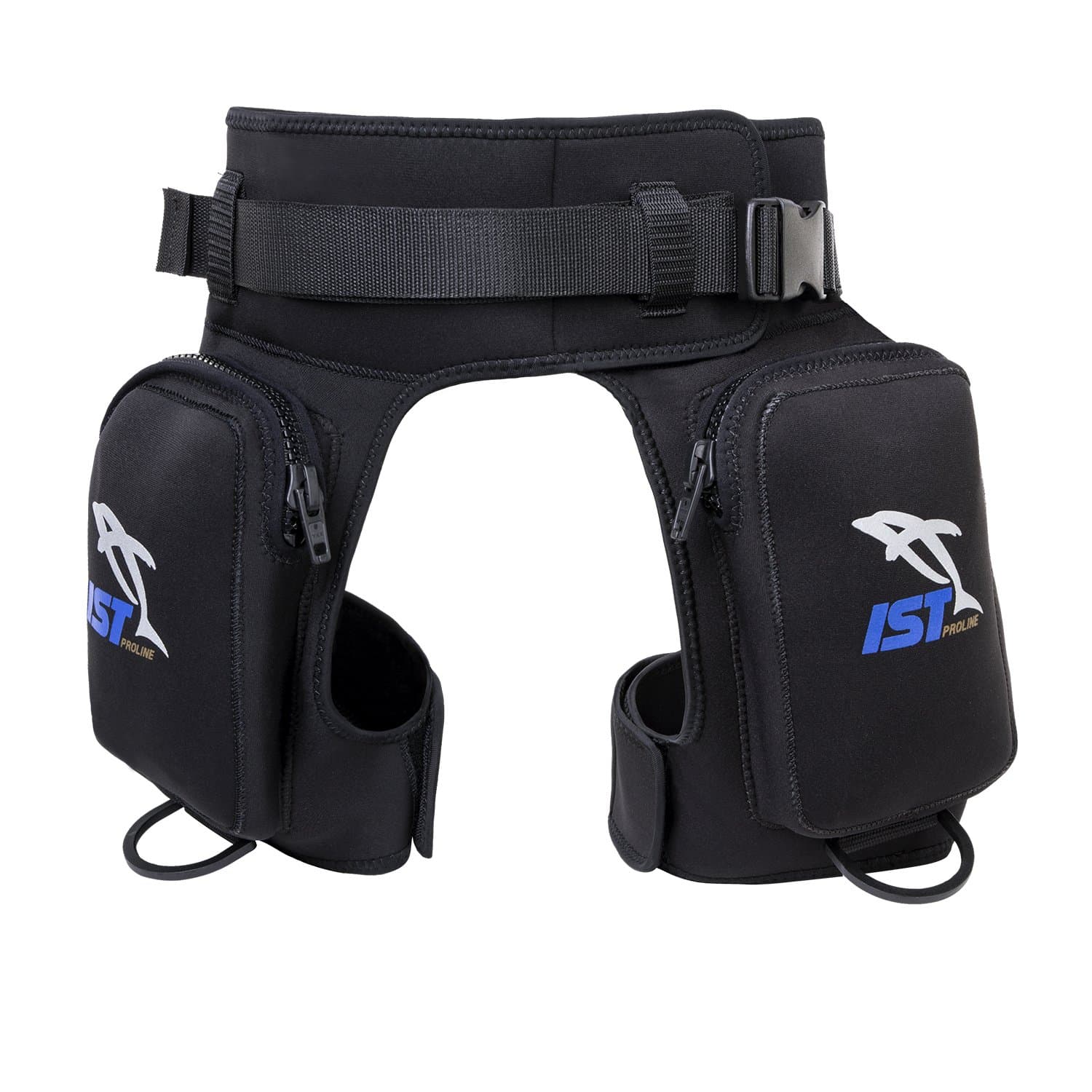 IST Dive Pocket Holster Belt for Scuba Diving Storage, Cargo Thigh Pouch for Gear & Equipment