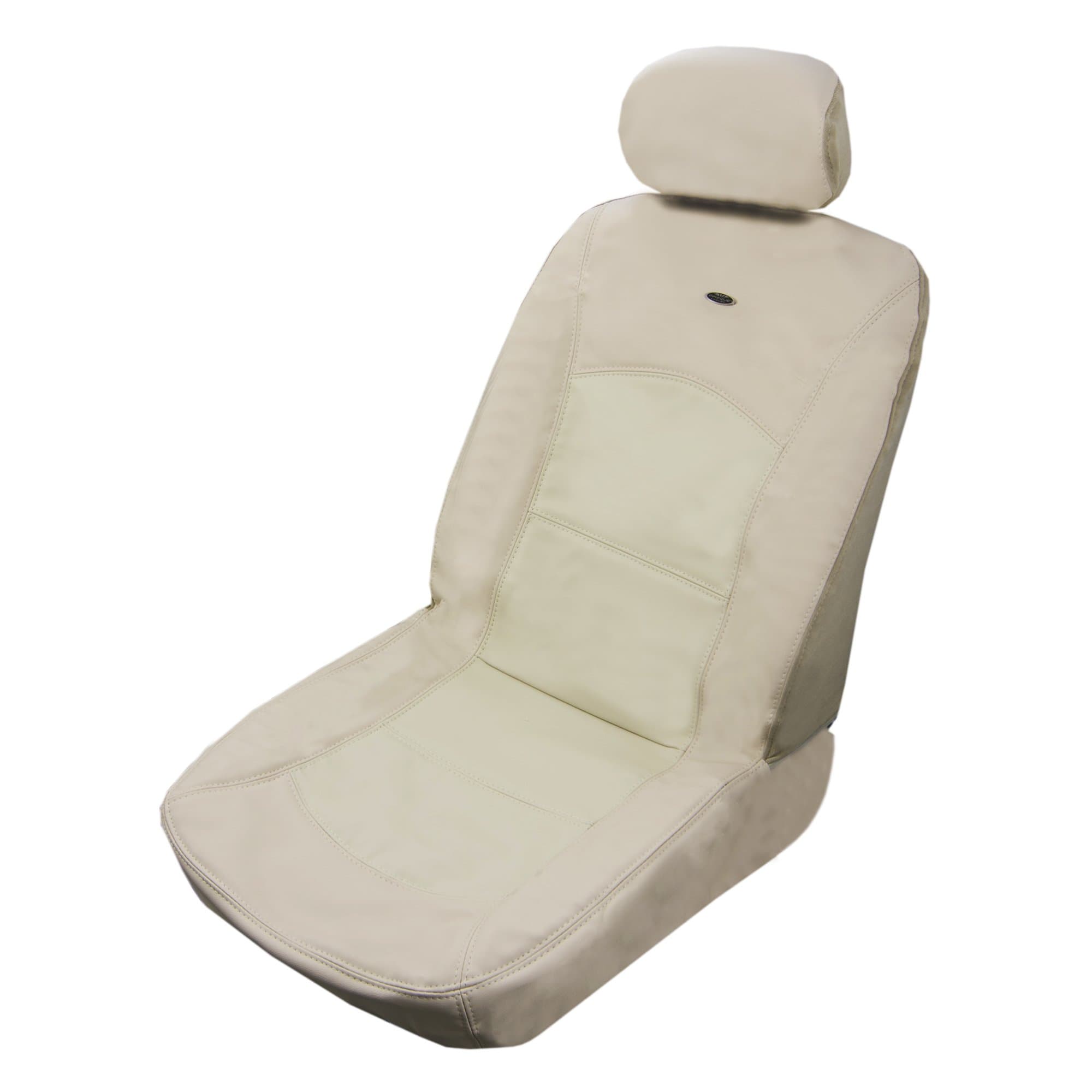 Alpena Masque 63015 Luxurious Leather Seat Cover - Manhattan Beige