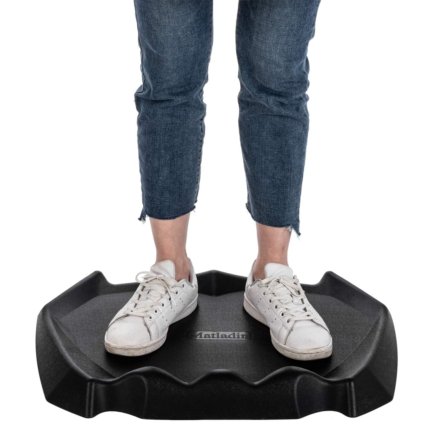 Matladin Premium Anti-Fatigue Mat for Standing Desk Mats for Office, Comfort Mats Standing Desk Floor Mat Anti Fatigue Mat Standing Desk Mat Anti Fatigue Thick with Varied Terrain (24”x 18.8”)