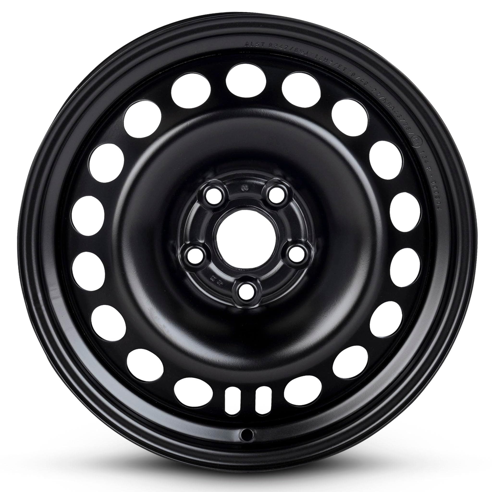 For 2011-2017 Chevrolet Cruze 16 Inch Painted Black Rim - OE Direct Replacement - Road Ready Car Wheel