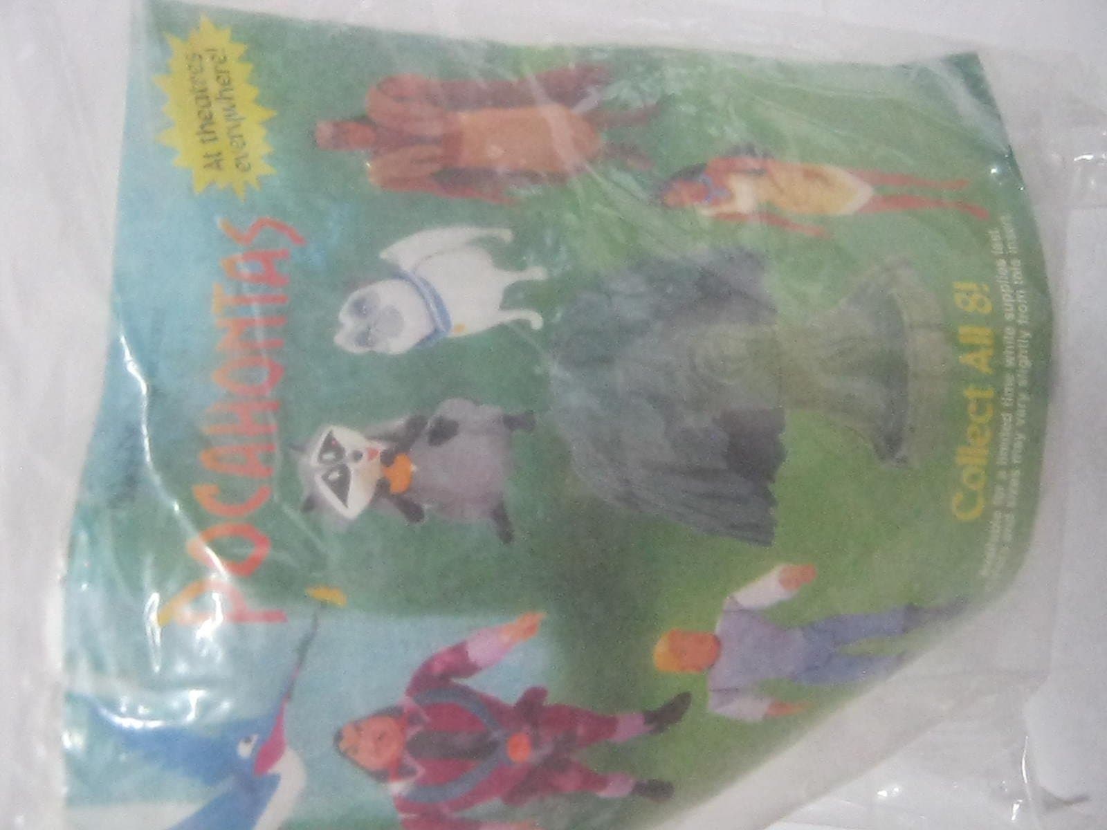 Burger king pocahontas meeko toy