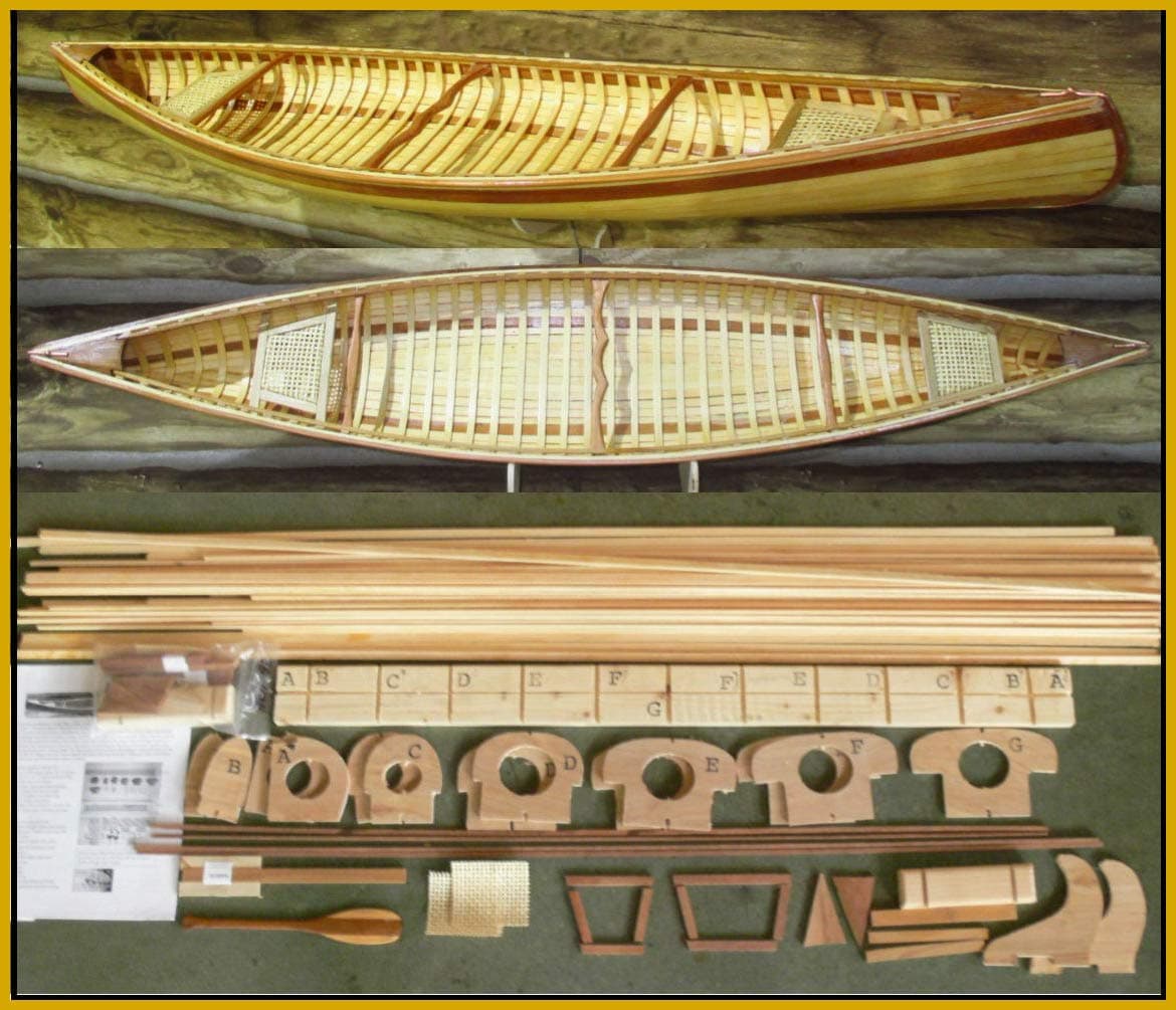 36 E.M. White Guide strip canoe kit