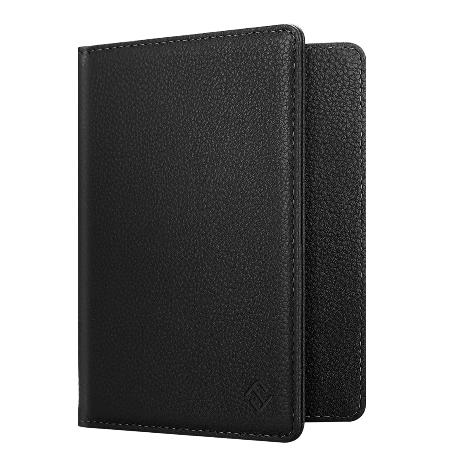 Passport Holder, Slim Travel Wallet RFID Blocking Card Case Cover Passport Cover Protector Essentials with Credit Card Slots for Women/Men