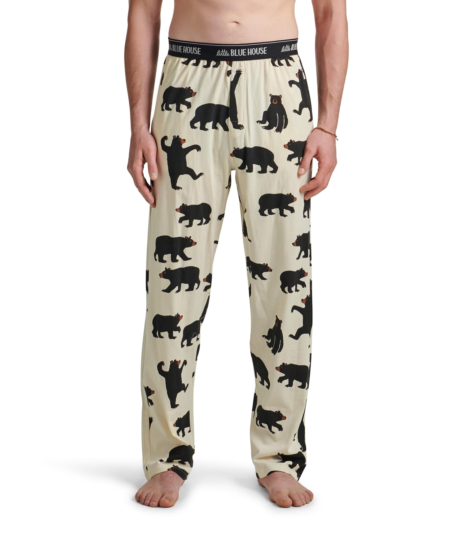 Little Blue HouseMen's Jersey Pants Pyjama Bottoms Pajama