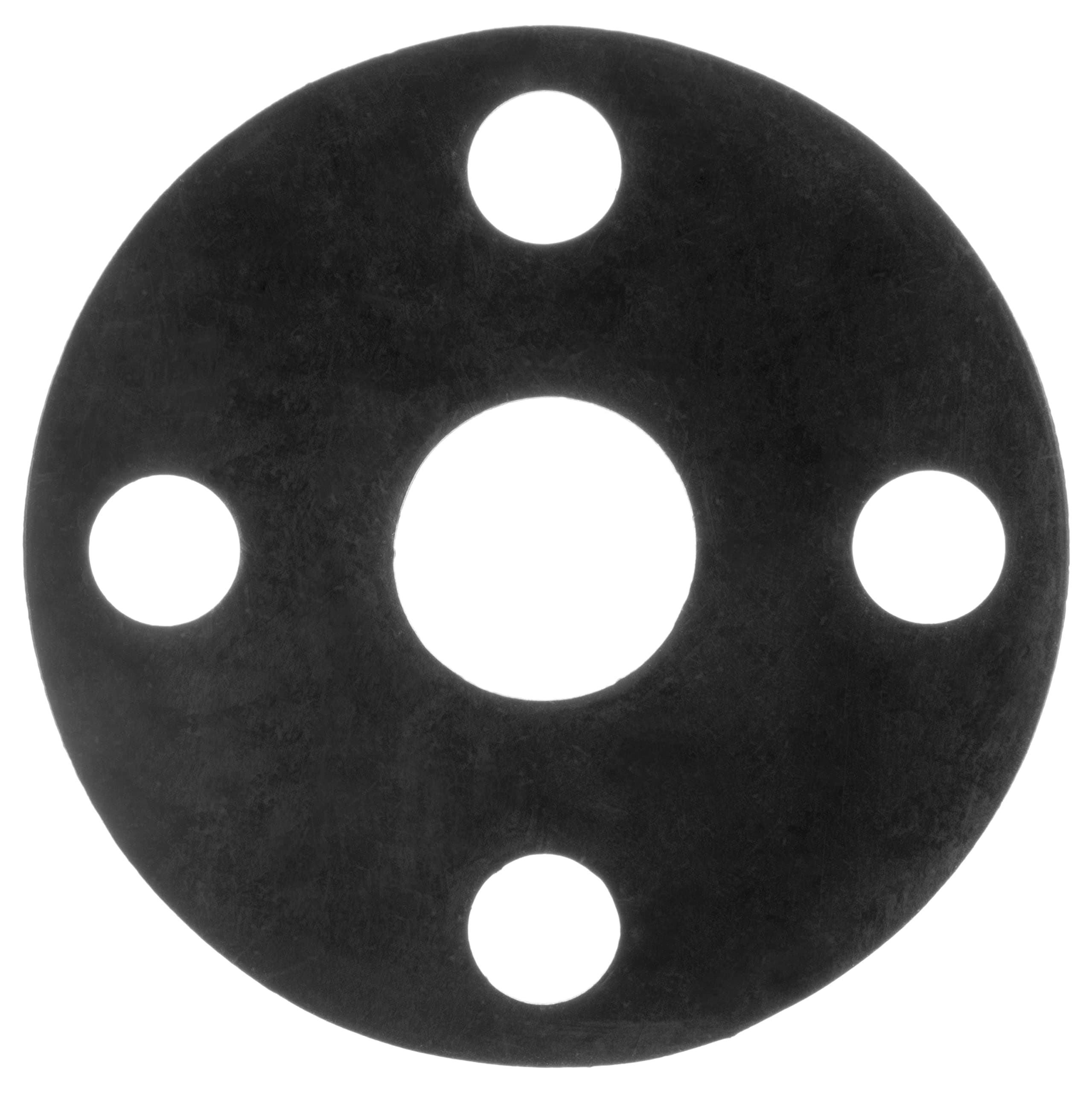 USA Sealing BULK-FG-593 Full Face EPDM Rubber Flange Gasket for 1" Pipe, 1/16" Height, Class 150