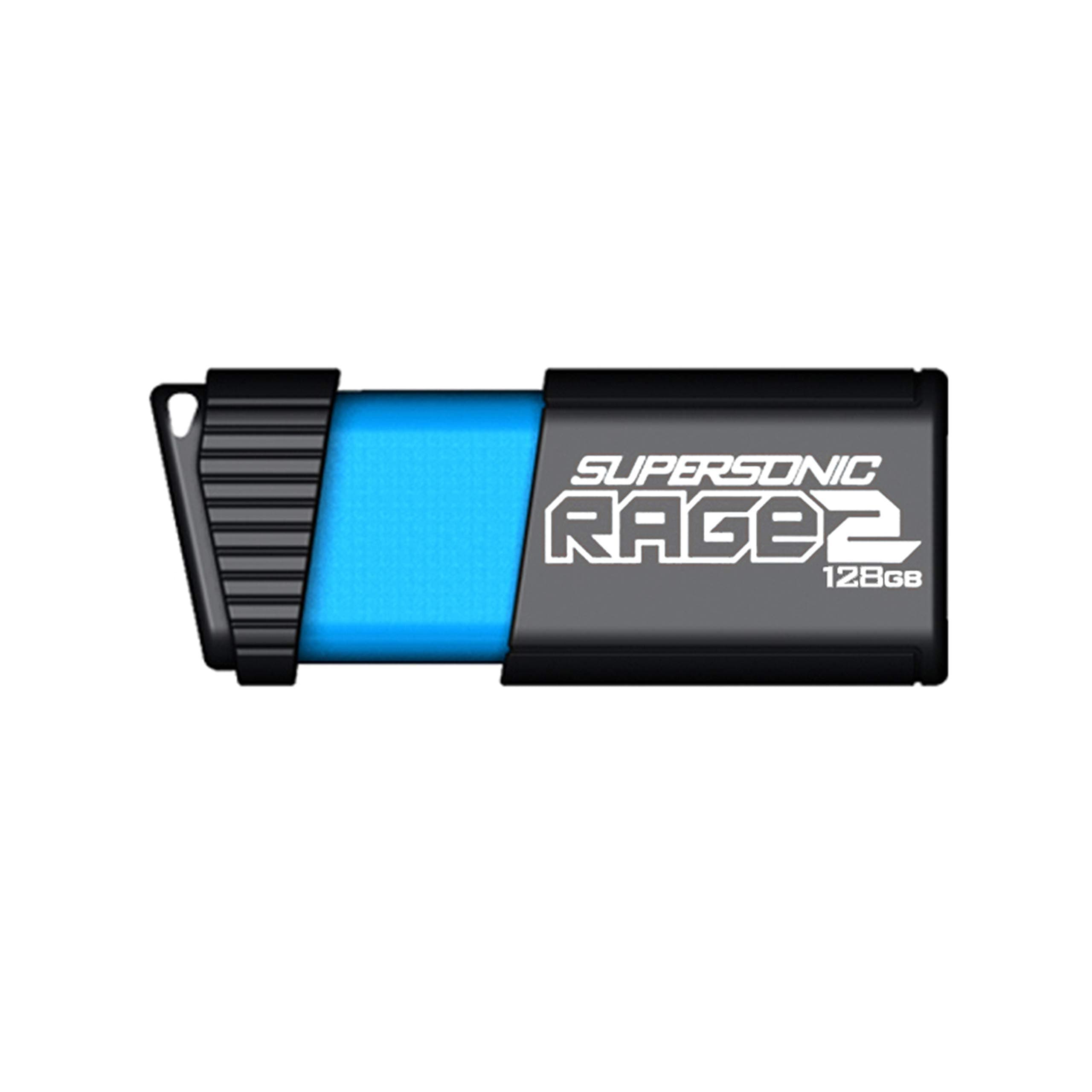 Patriot 128GB Supersonic Rage 2 Series USB 3.0/3.1 Gen 1 Flash Drive with Up To 400MB/sec Read, 200MB/s Write (PEF128GSR2USB)